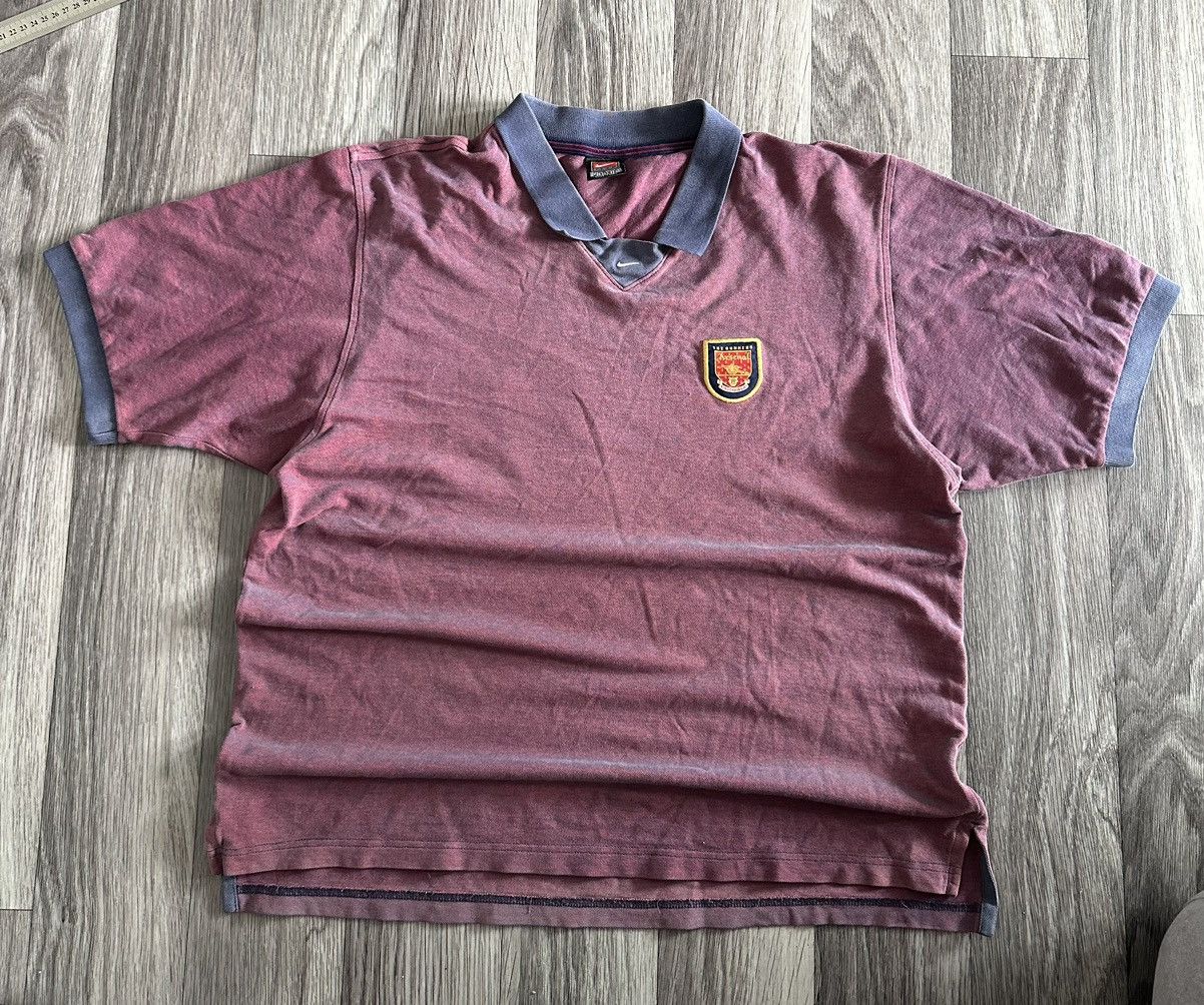 Nike Nike Team Arsenal London Vintage Training Jersey 90s hype Size US XL / EU 56 / 4 - 1 Thumbnail