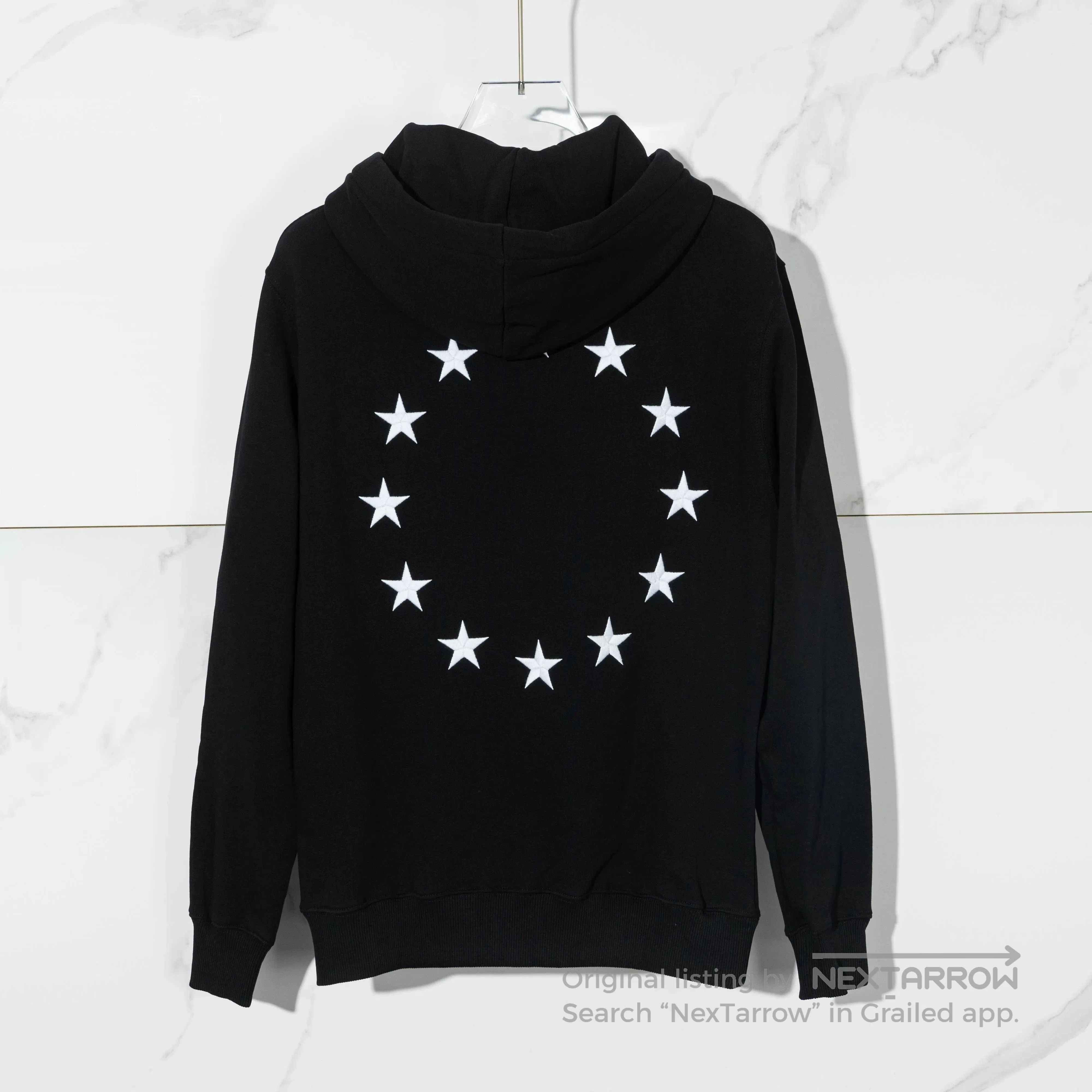 Etudes Etudes Men's Star Hooded Fleece Sweatshirt. Size US M / EU 48-50 / 2 - 4 Thumbnail