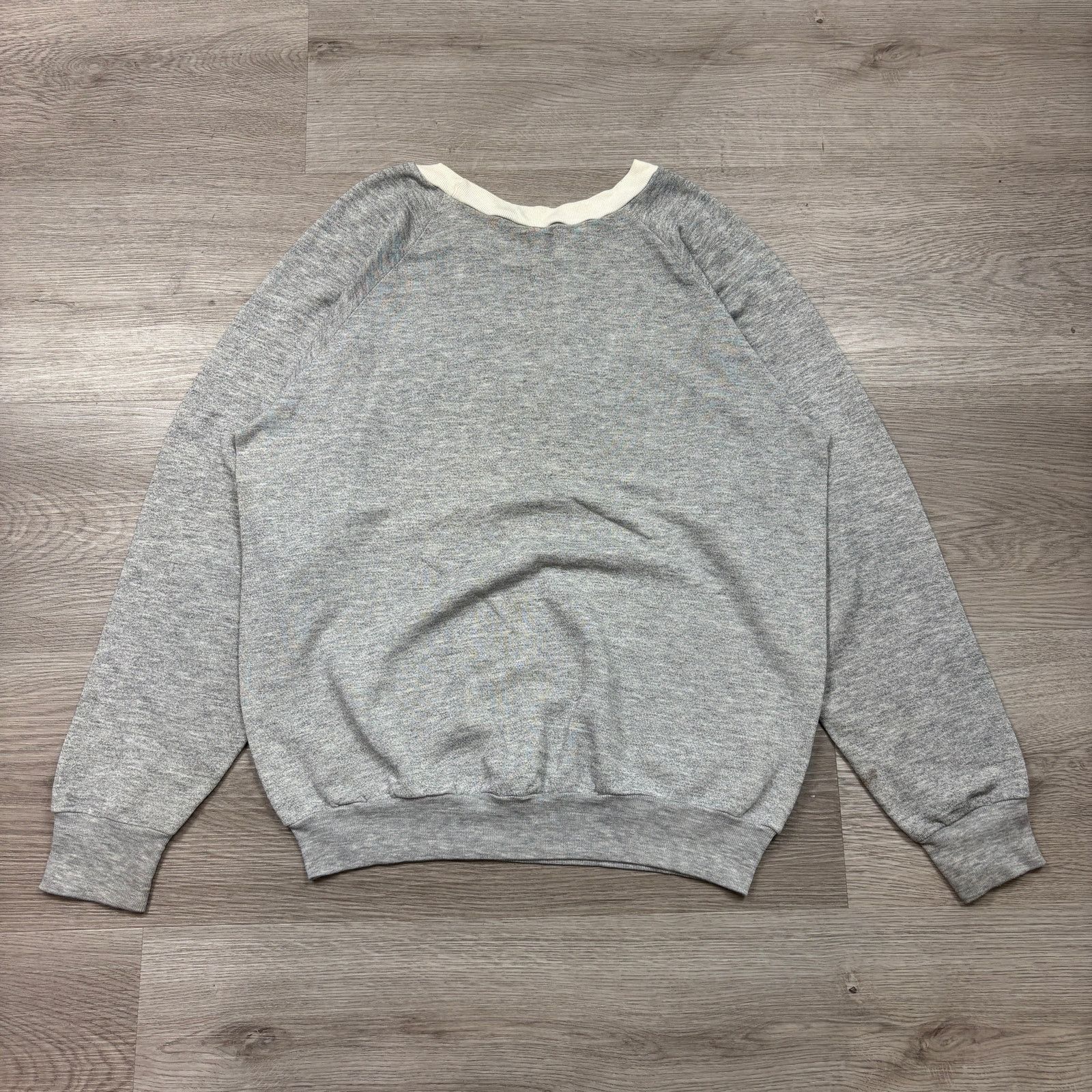 Mercedes-Benz × Vintage VTG 80s Universite Beverly Hills Mercedes Raglan Sweatshirt Size US L / EU 52-54 / 3 - 3 Thumbnail