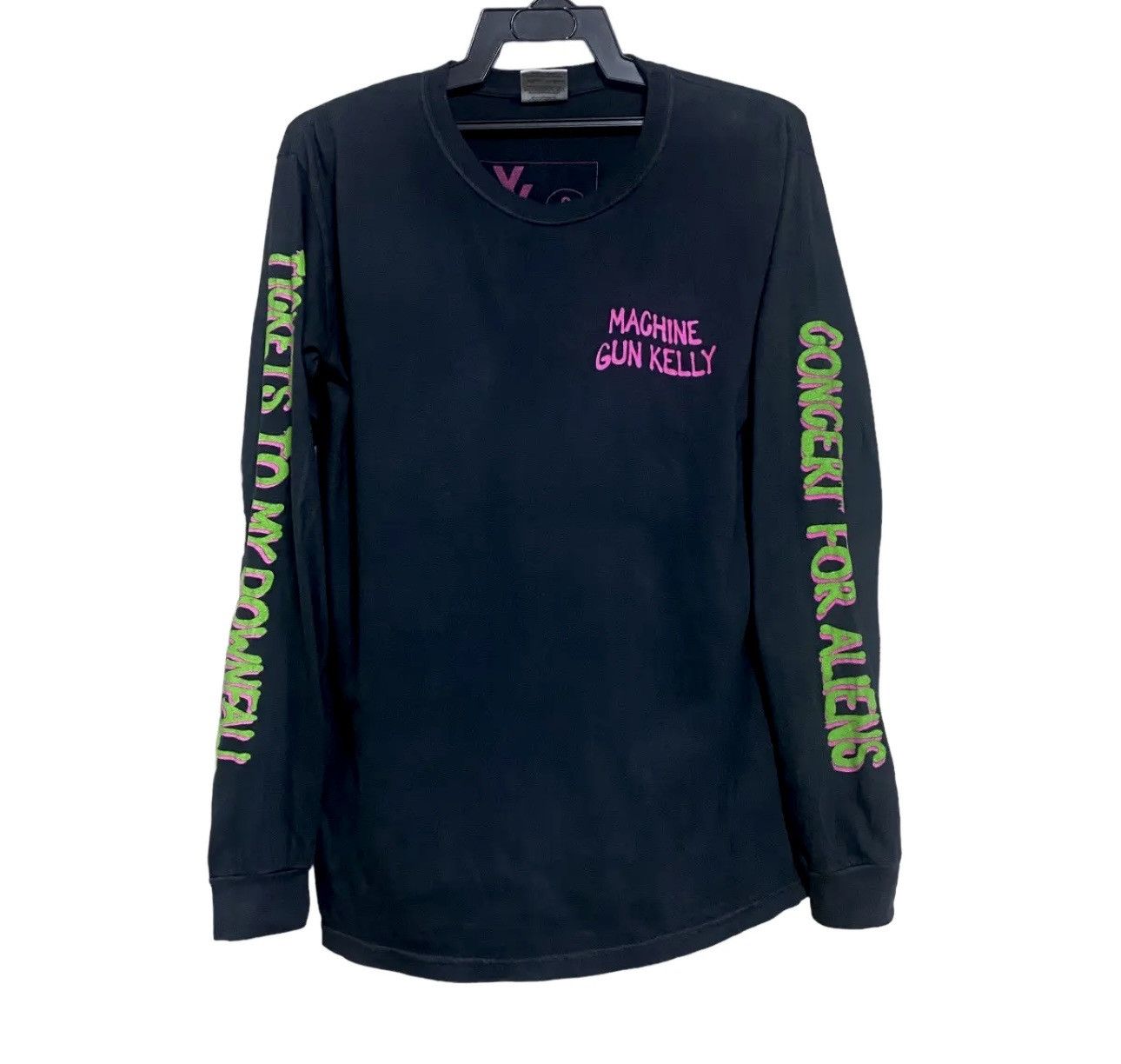 Band Tees MGK Machine Gun Kelly 'Concert For Aliens' Merch Size US XL / EU 56 / 4 - 2 Thumbnail