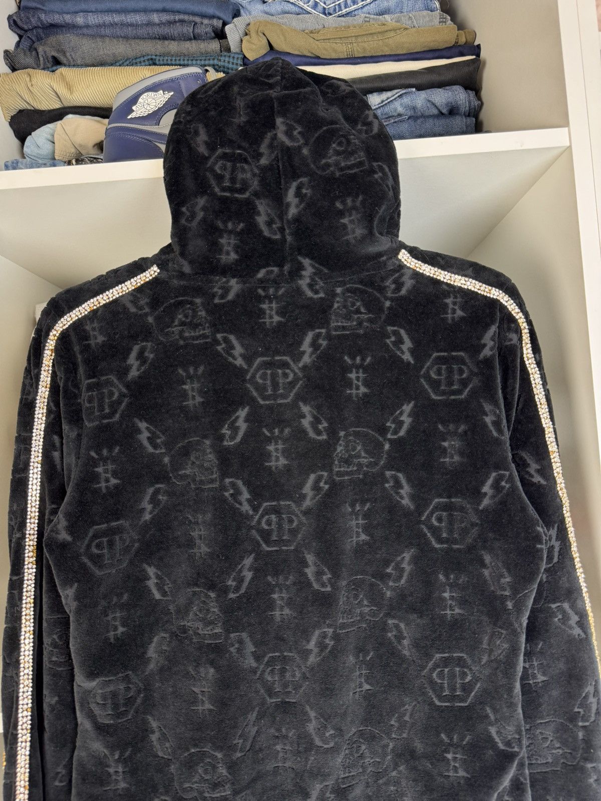 Philipp Plein Philipp Plein Women's Monogram Jogging Jacket Size S / US 4 / IT 40 - 20 Thumbnail