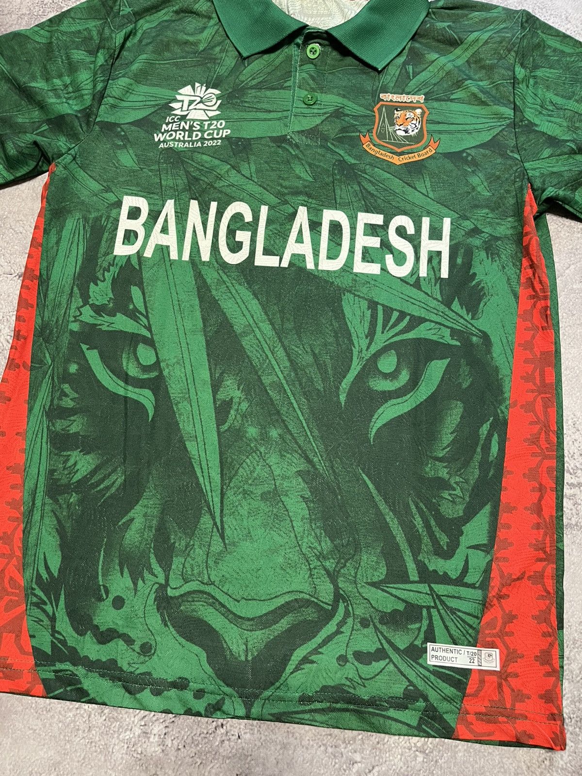 Vintage Daraz world cup 2022 Bangladesh cricket jersey Size US L / EU 52-54 / 3 - 2 Thumbnail