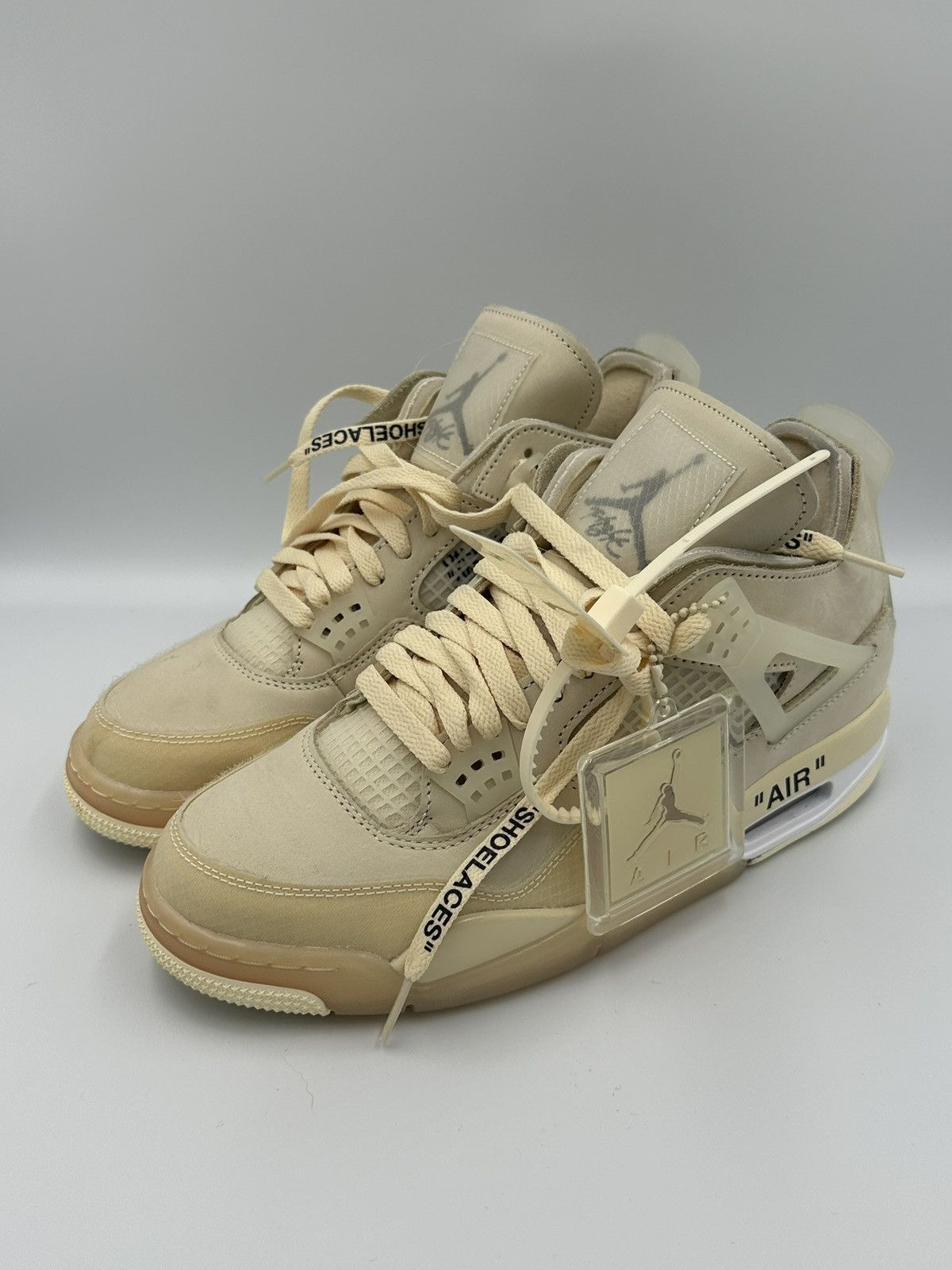 Jordan Brand × Off-White Jordan 4 Sail Size US 9 / IT 39 - 1 Thumbnail