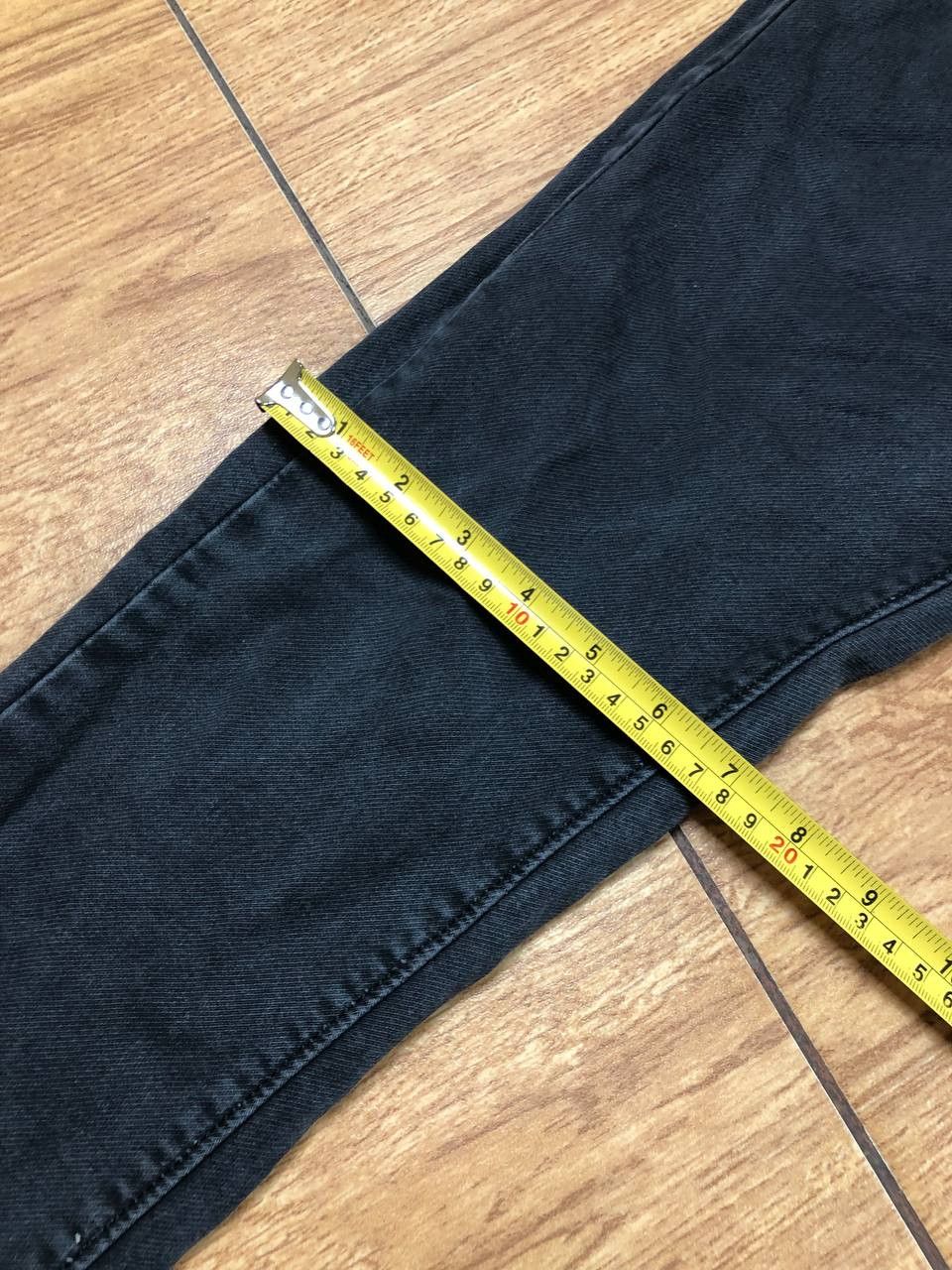 Japanese Brand Crazy Crash Dirty Faded Jean Japan Avant Garde Style Size US 32 / EU 48 - 2 Thumbnail