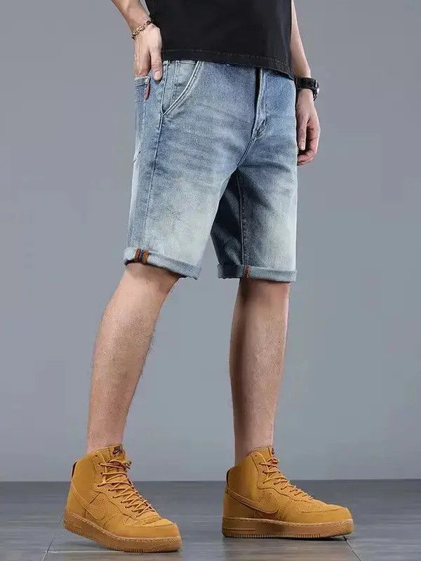 Japanese Brand Straight casual denim shorts Size US 32 / EU 48 - 6 Thumbnail