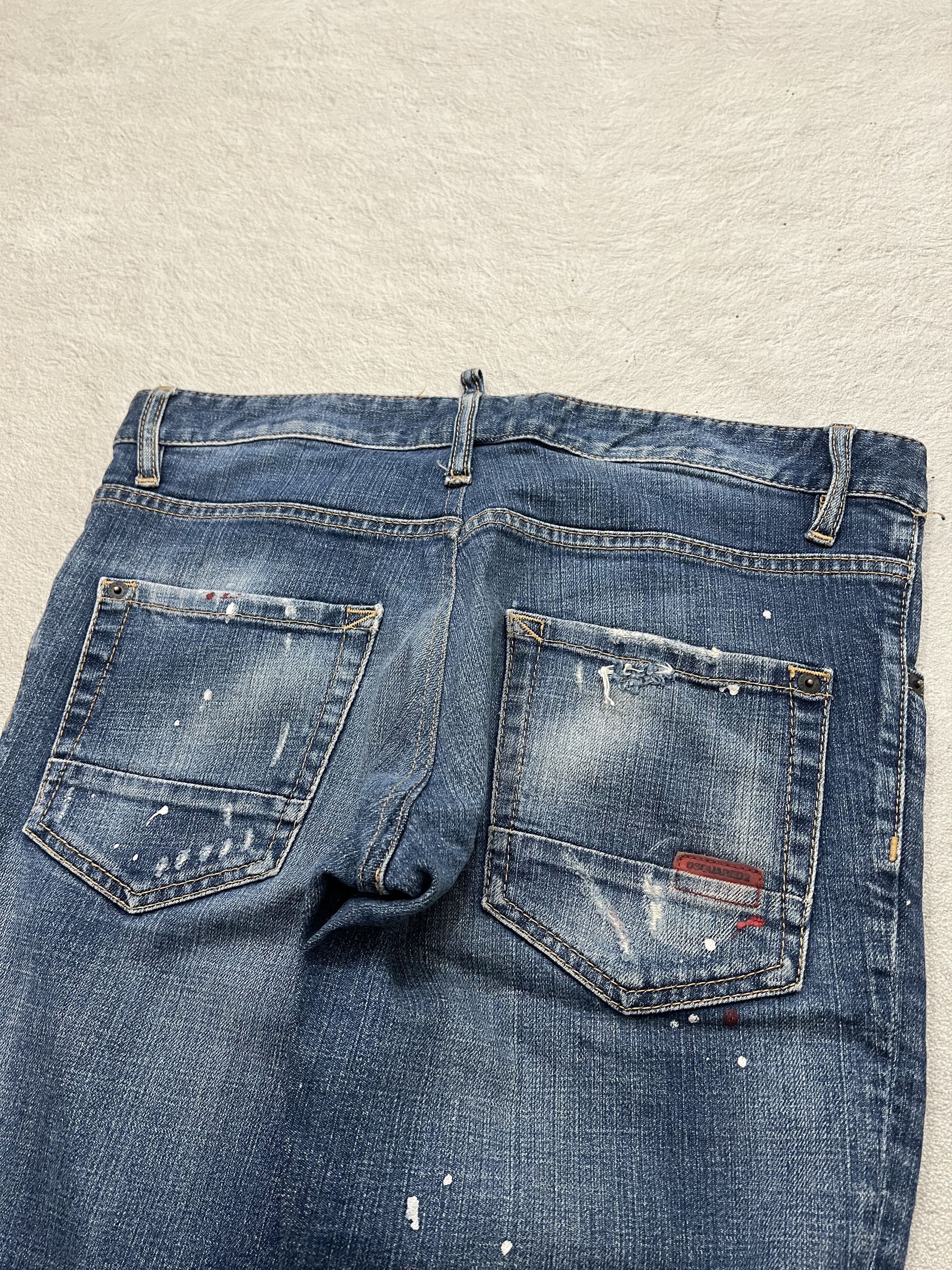 Dsquared2 2000s Dsquared2 Distressed Destroy Wash Jeans y2k Lgb Ifsix Size US 32 / EU 48 - 5 Thumbnail