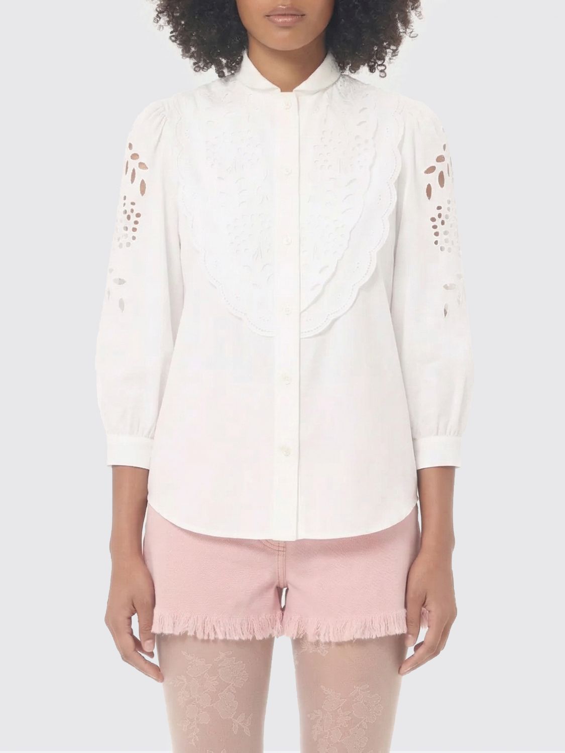Valentino Valentino Shirt Woman White Size M / US 6-8 / IT 42-44 - 1 Thumbnail