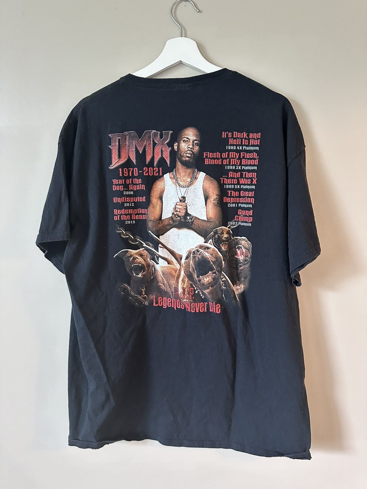 Vintage DMX Rap Tee Size US XL / EU 56 / 4 - 3 Thumbnail