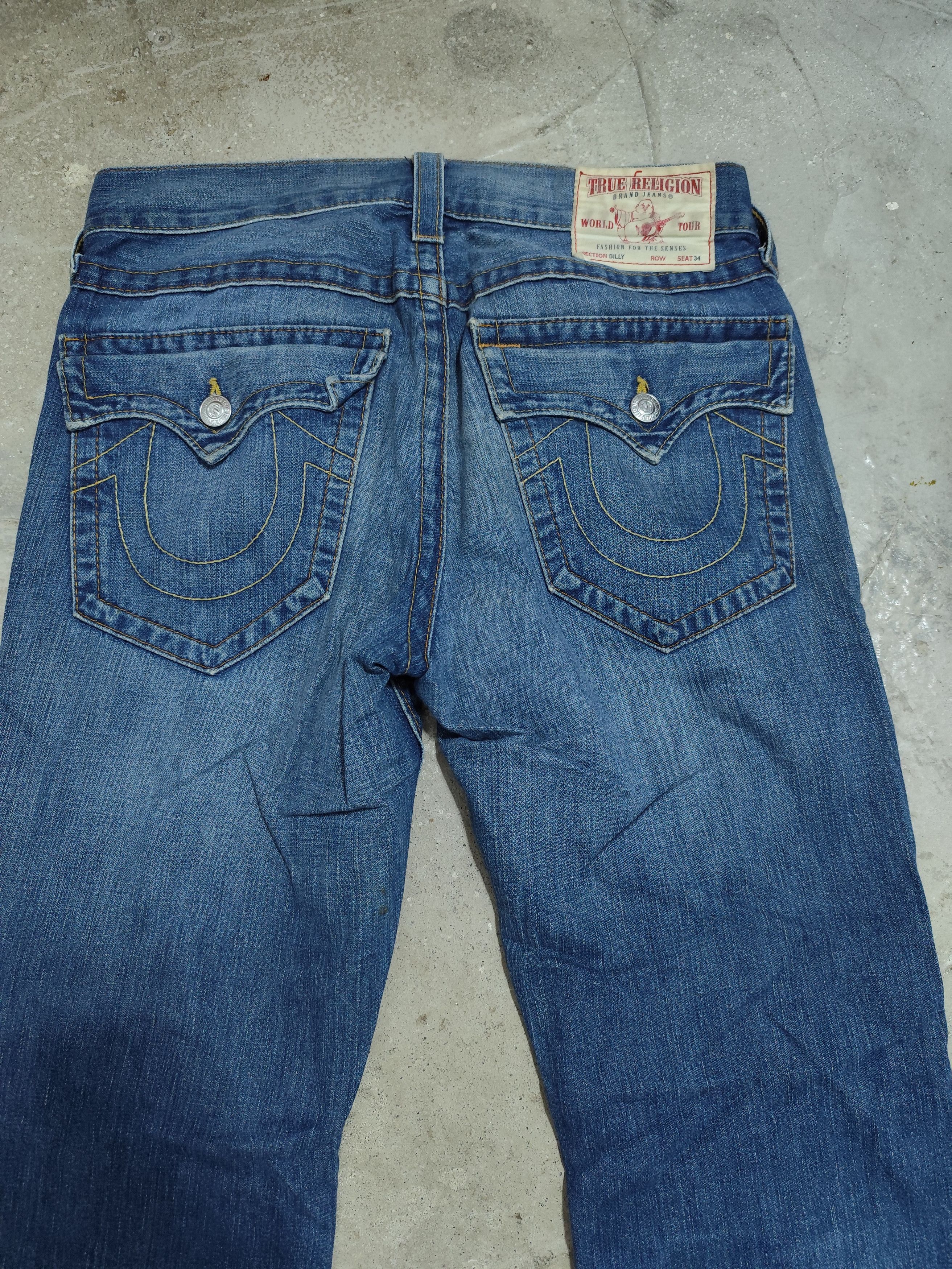 True Religion True Religion Distress Flared Pants Size US 34 / EU 50 - 9 Thumbnail