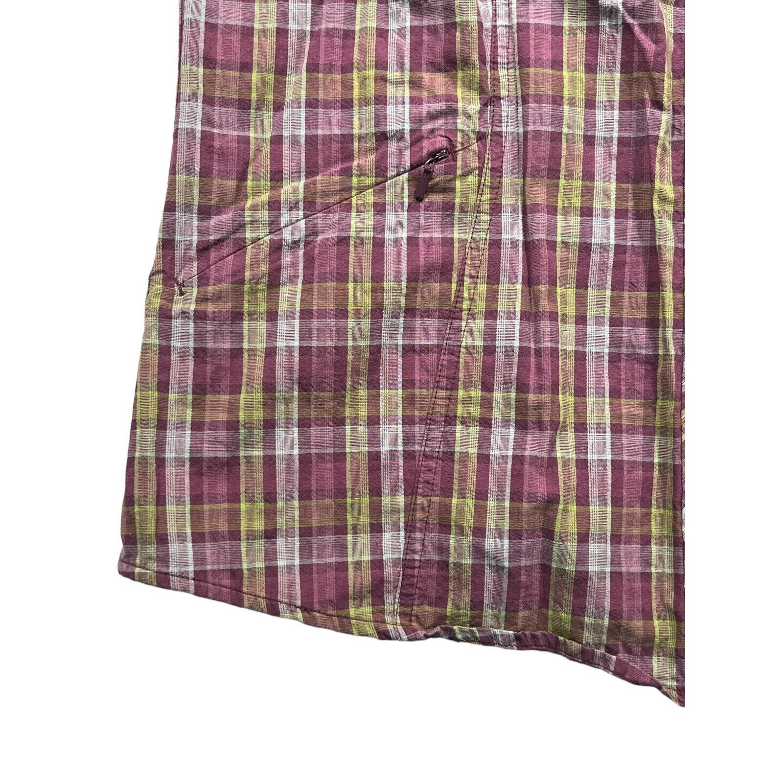 Other Gander Mountain Womens Cut Shirt Purple & Green Plaid Medium Size M / US 6-8 / IT 42-44 - 5 Thumbnail