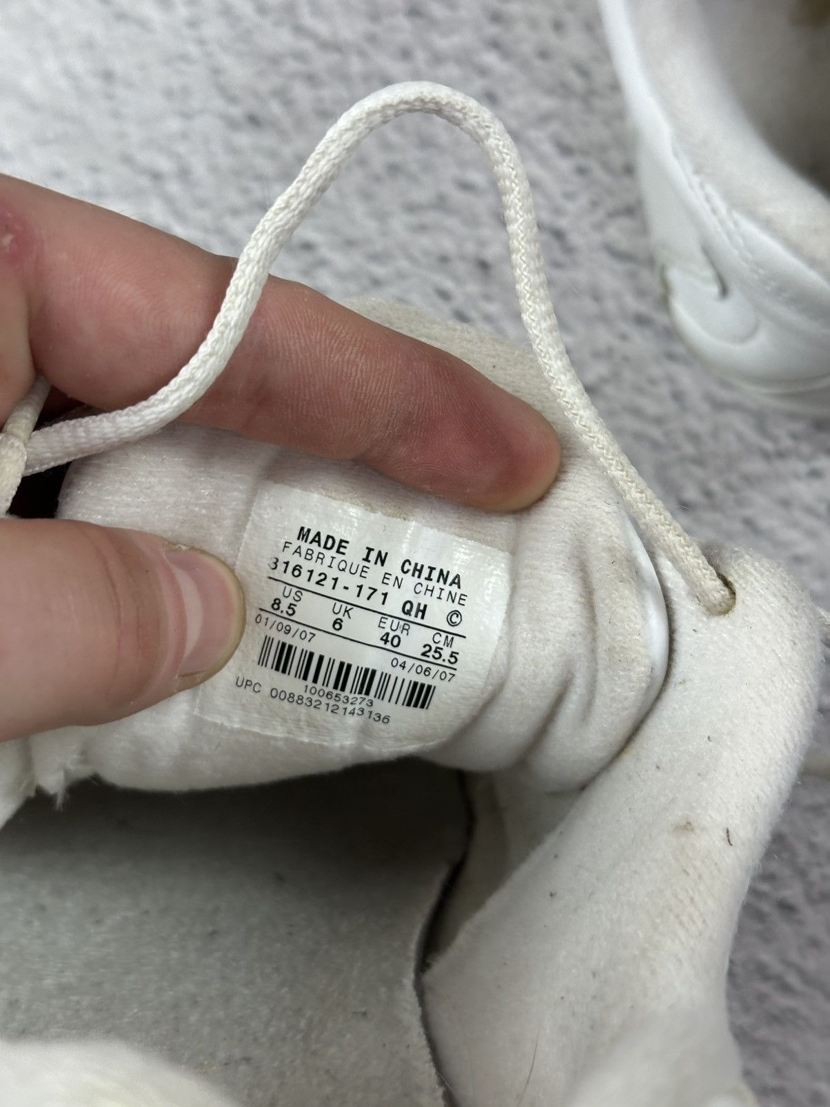 Nike Vintage Nike Sportswear Leather Sneakers Y2K Hype Style Size US 8.5 / EU 41-42 - 10 Thumbnail