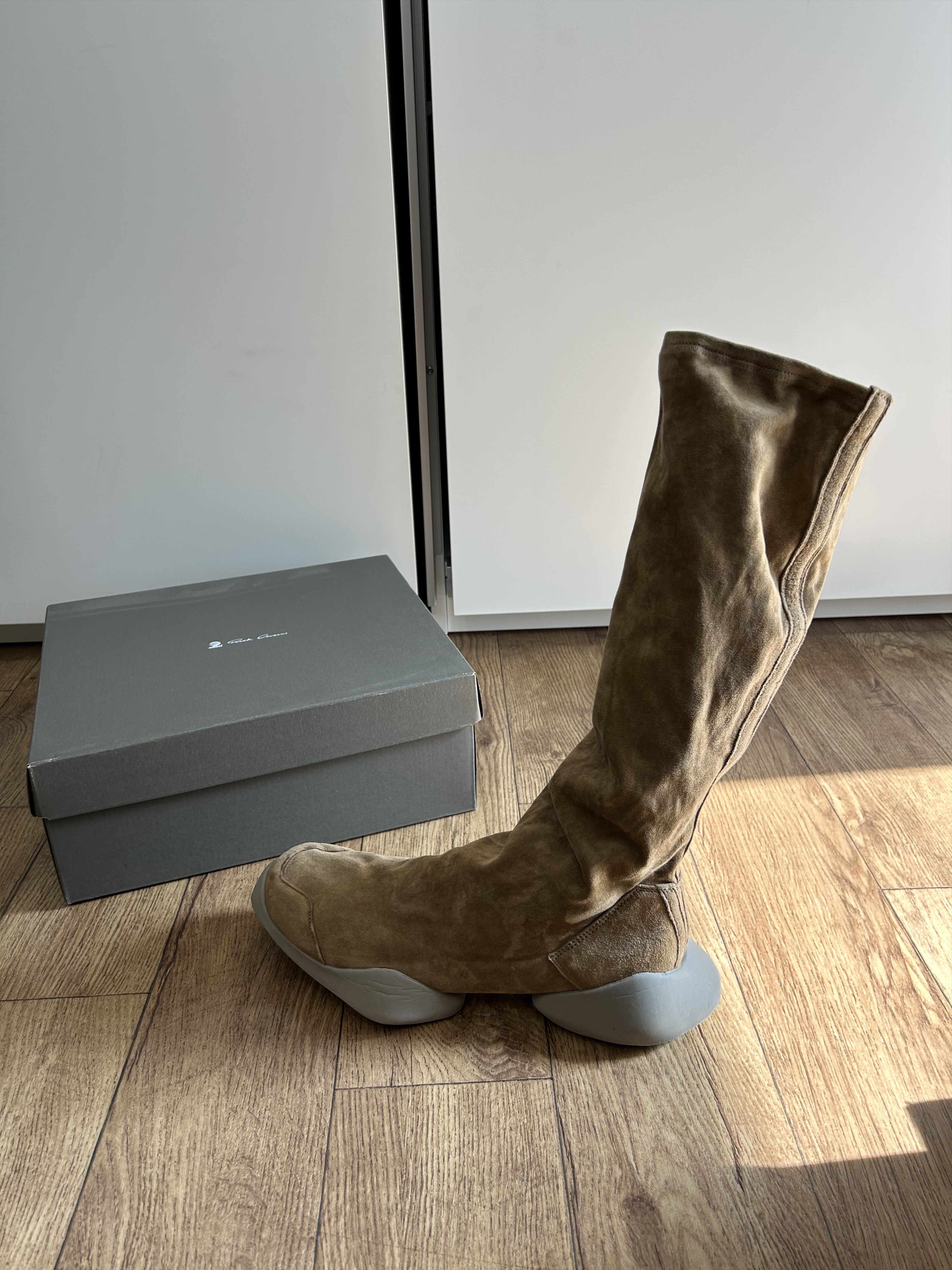 Rick Owens RICK OWENS x ADIDAS Runner Socks High Size US 8.5 / EU 41-42 - 1 Thumbnail