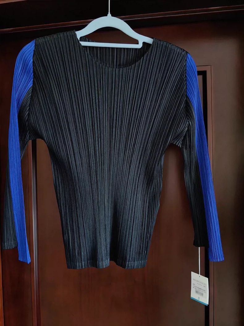 Issey Miyake Issey Miyake size:3 Comet Color-blocking Series round-neck Size S / US 4 / IT 40 - 3 Thumbnail