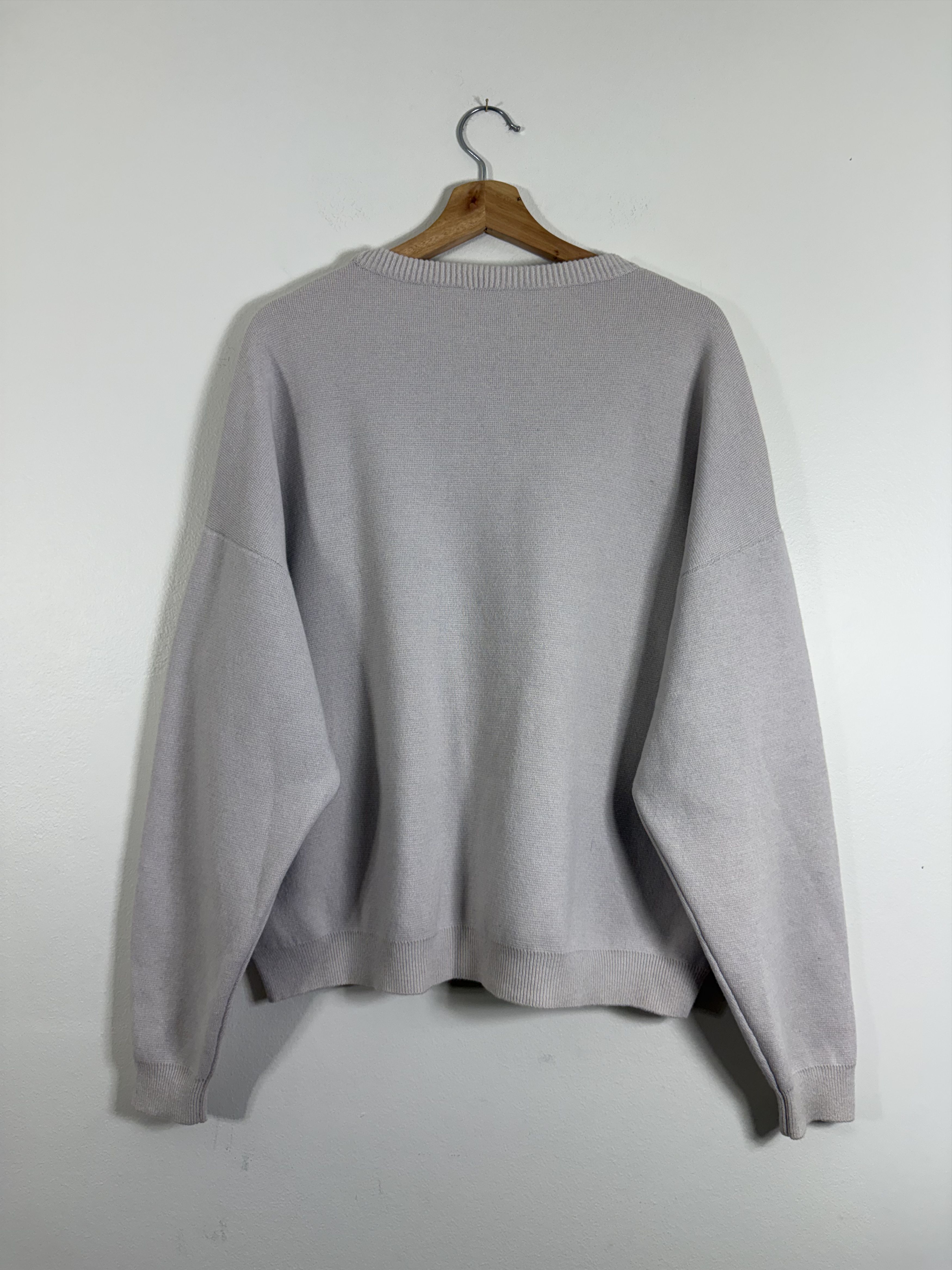 Judy Turner Cashmere Off White Sweater Size US L / EU 52-54 / 3 - 3 Thumbnail