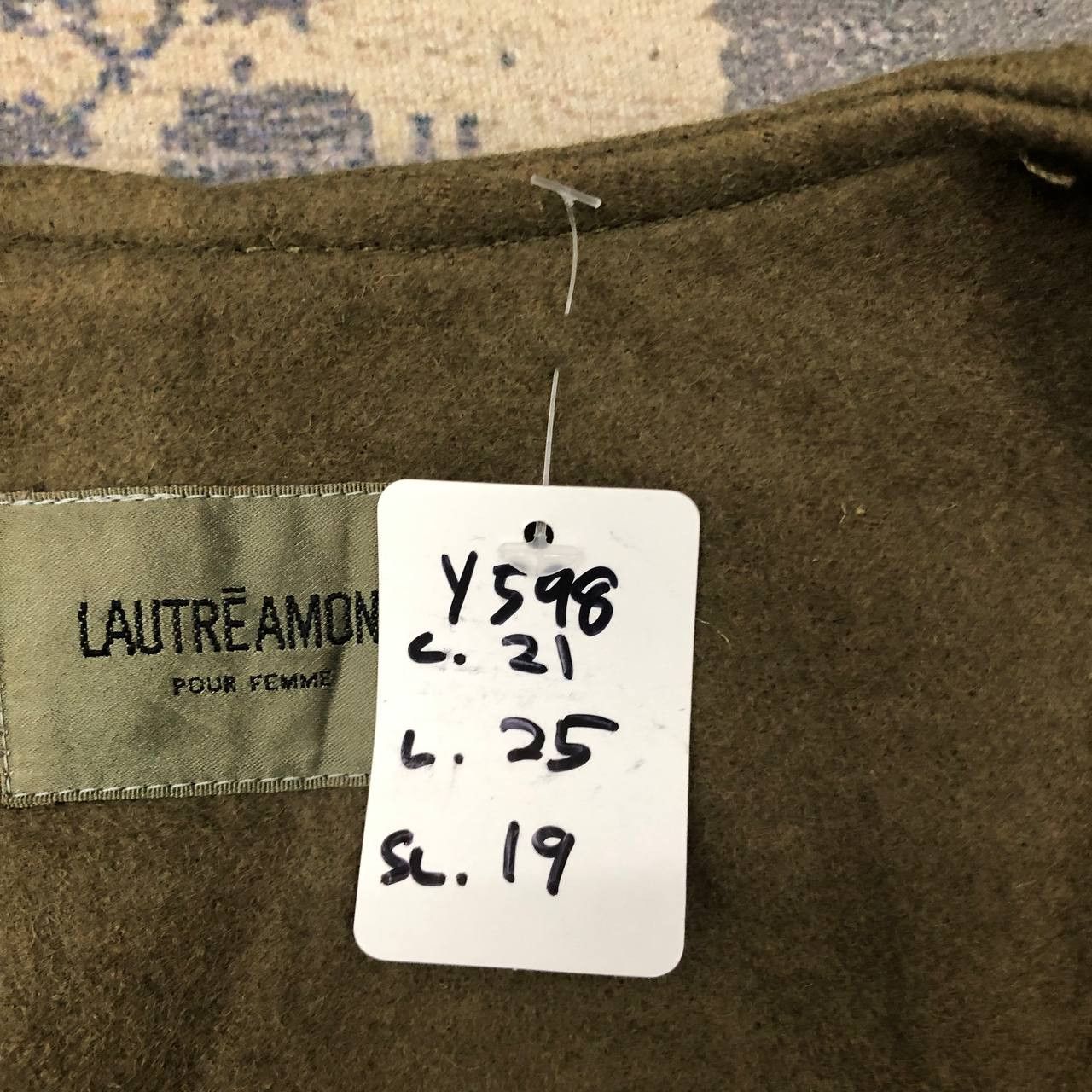 Designer × Vintage Y598 LAUTREAMONT POUR FEMME BLAZERS Size L / US 10 / IT 46 - 8 Thumbnail