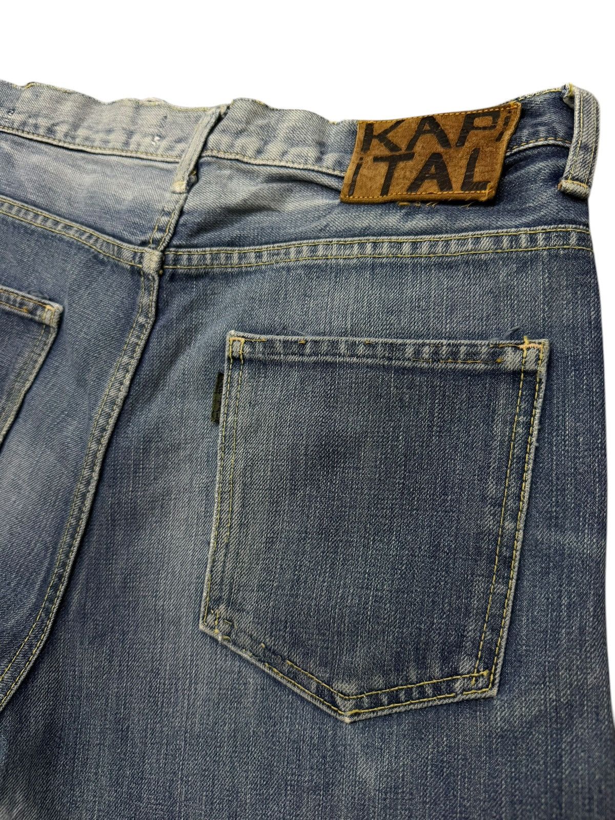 Kapital Vintage KAPITAL Okayama Japan Half Selvedge Denim Jeans W29 Size US 29 - 9 Thumbnail