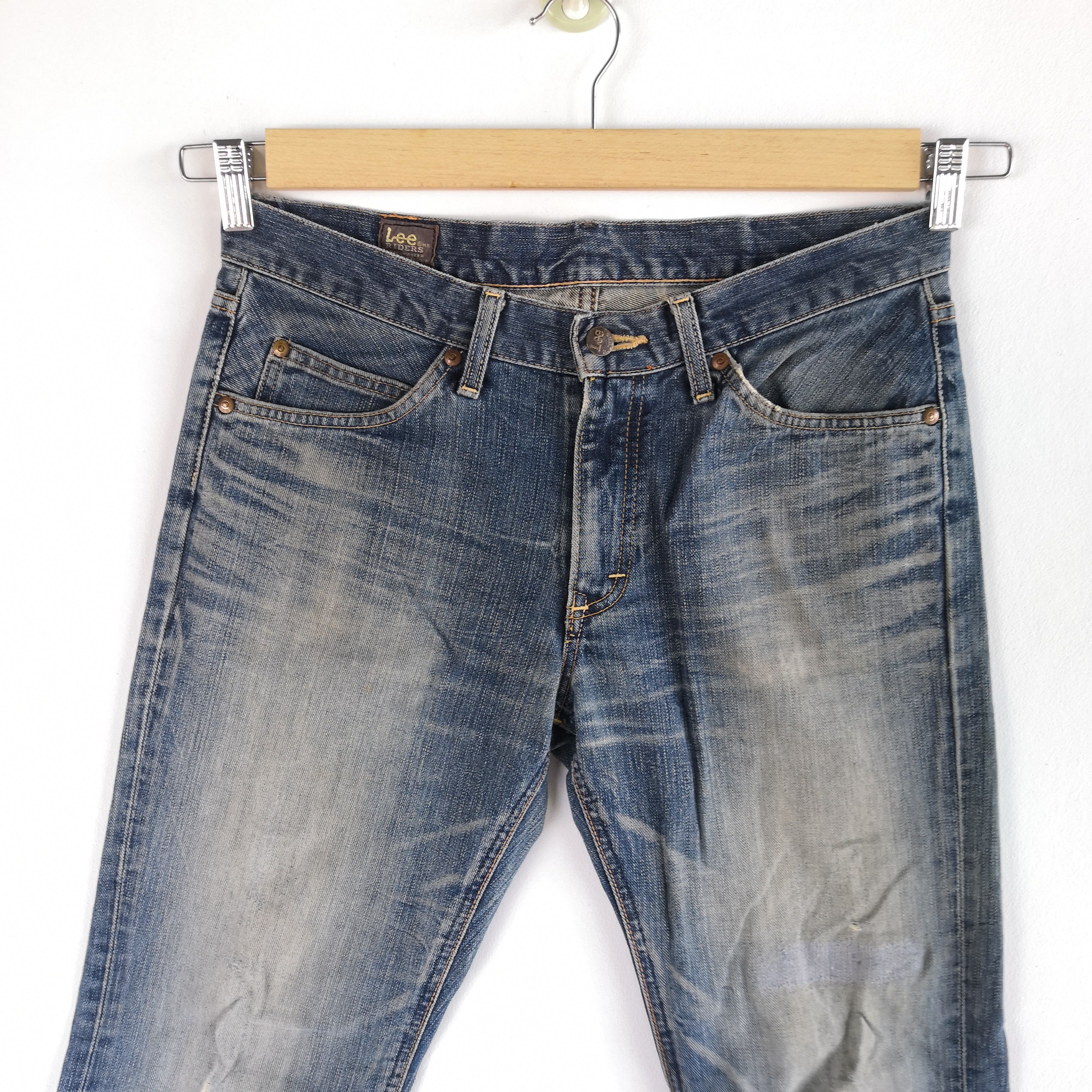Lee Vintage 80s Lee Denim Lee Distressed Jeans Lee Rusty Pants Size US 30 / EU 46 - 4 Thumbnail