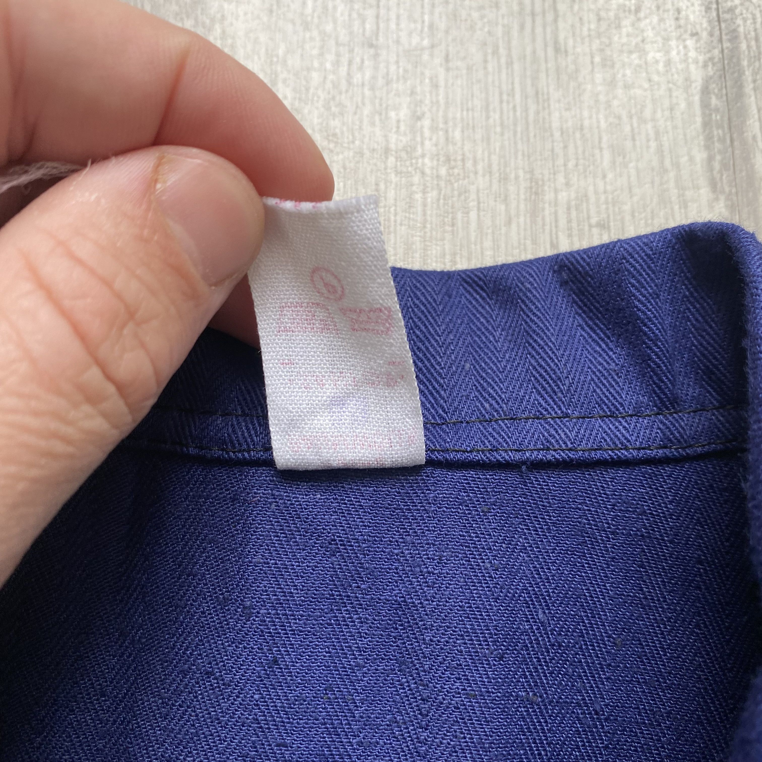 Le Laboureur Vintage 70-80s Snfor French Chore jacket Work overshirt Size US M / EU 48-50 / 2 - 12 Thumbnail