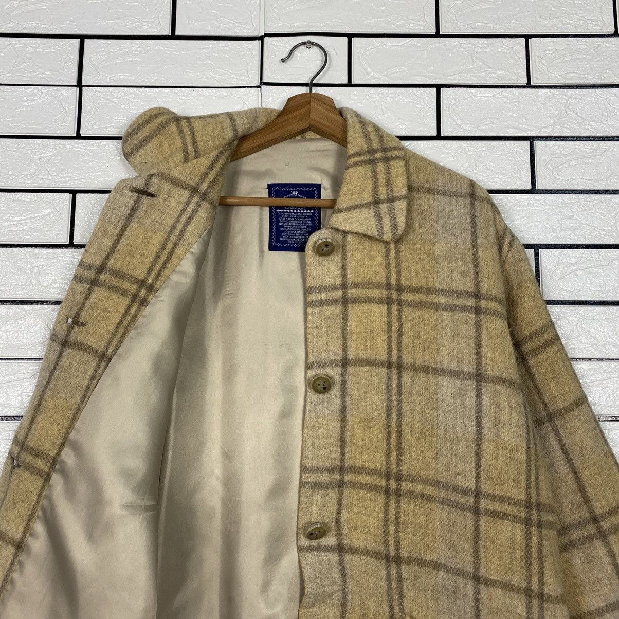 Japanese Brand 📌Vintage Wool Jacket One Way Co Tartan Issey Miyake Size US M / EU 48-50 / 2 - 13 Thumbnail