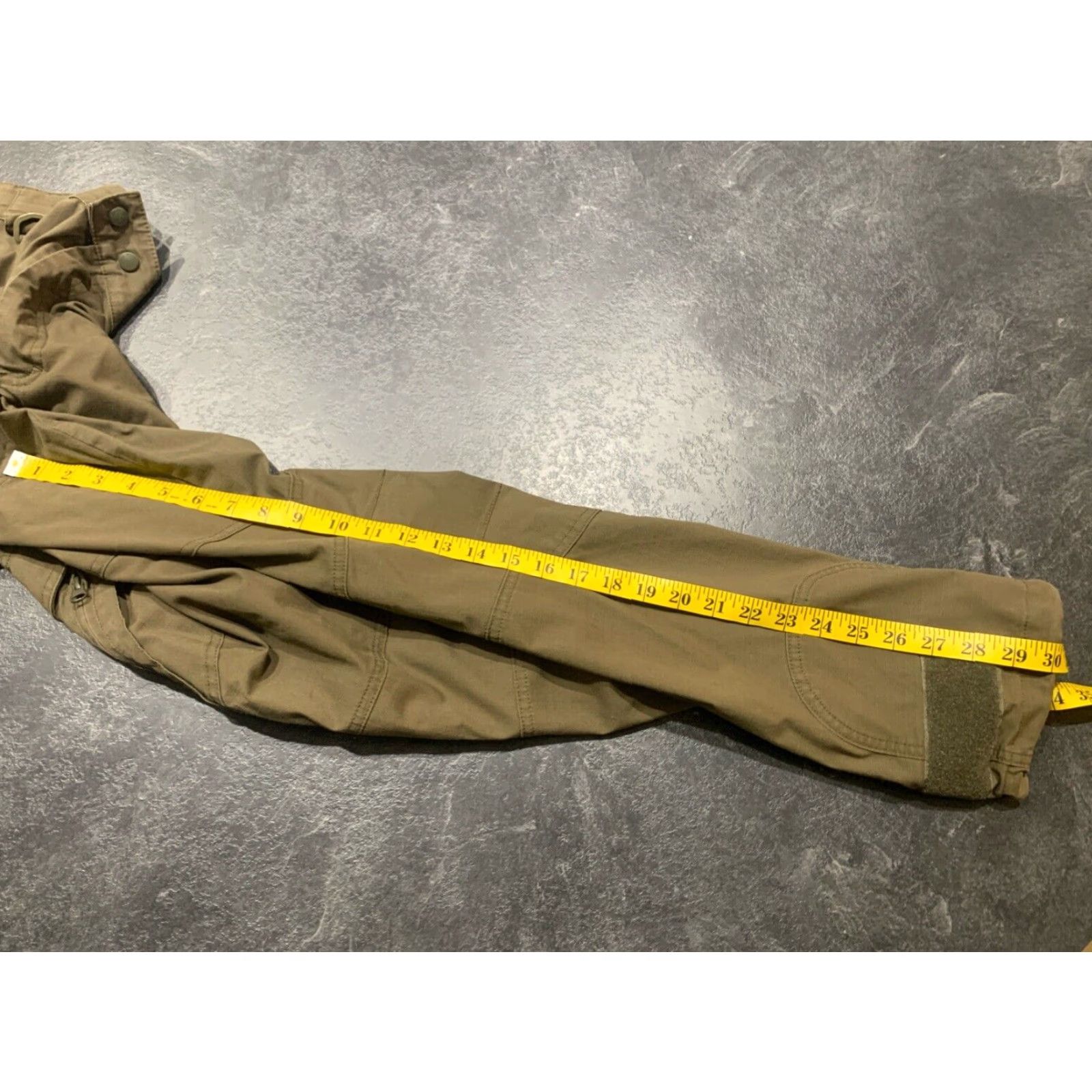 Olive VINTAGE M-TAC Cargo Pants Men’s 42x32 Military Tactical Workwear Green Fall Winter Baseball Size US 42 / EU 58 - 2 Thumbnail