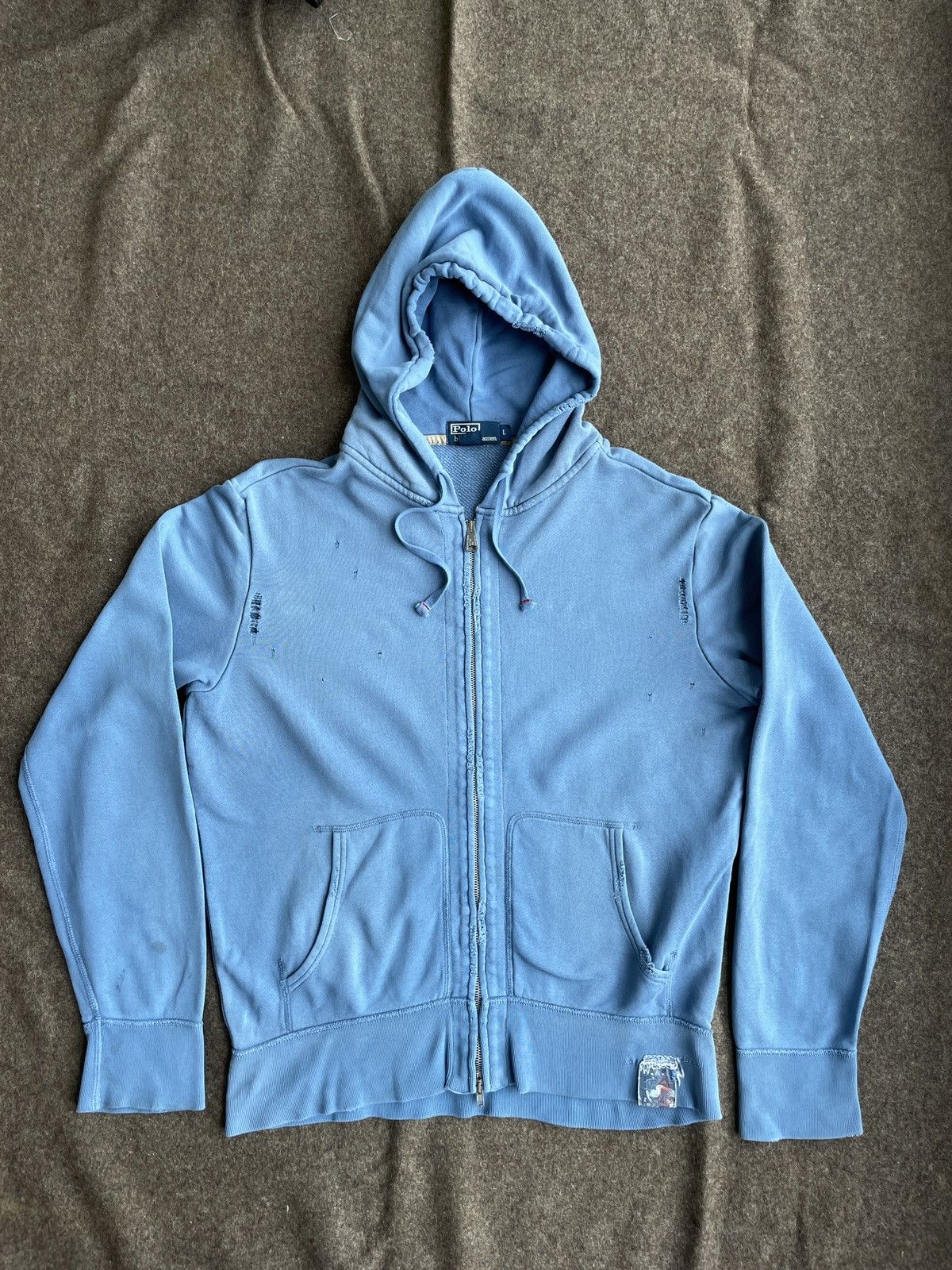 Polo Ralph Lauren Polo Ralph Lauren Zip Hoodie Size US L / EU 52-54 / 3 - 1 Thumbnail