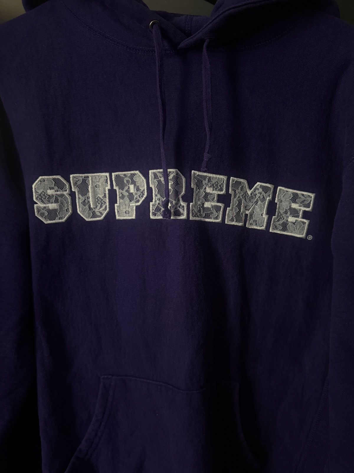Supreme Supreme Lace Hoodie Size US S / EU 44-46 / 1 - 2 Thumbnail