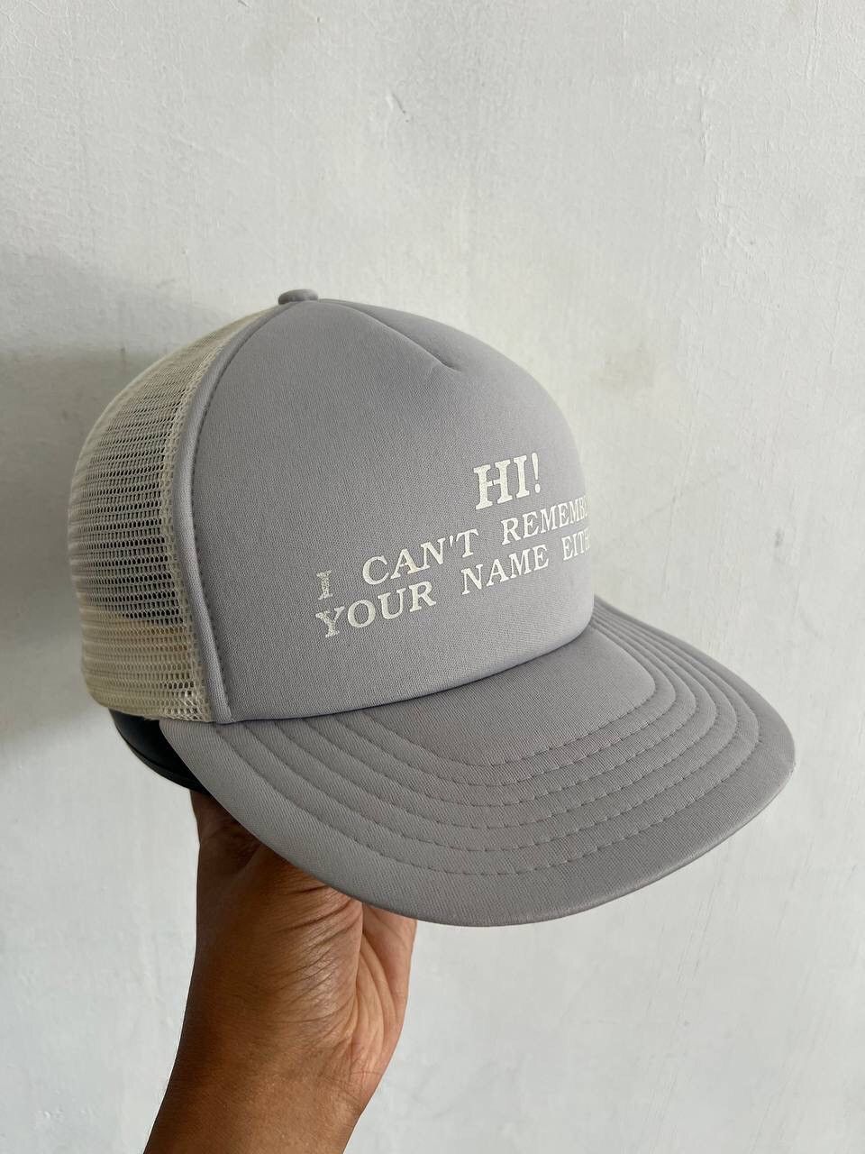 Japanese Brand I cant remember your name either Trucker Hat Size ONE SIZE - 2 Thumbnail