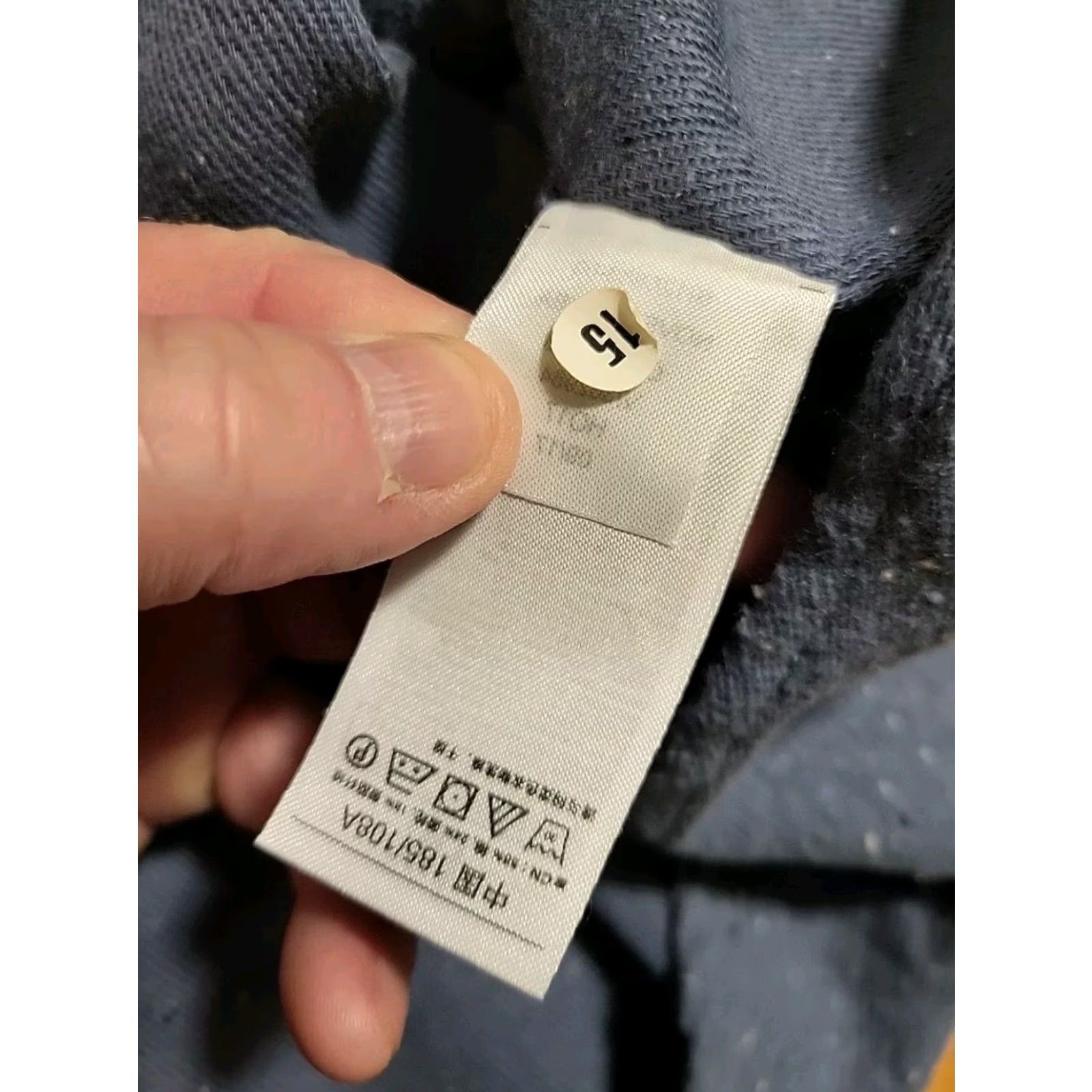 Gap Gap Shirt Men XL Button-Down Flannel Long Sleeve Slate Blue White NWT Cotton Size US XL / EU 56 / 4 - 7 Thumbnail
