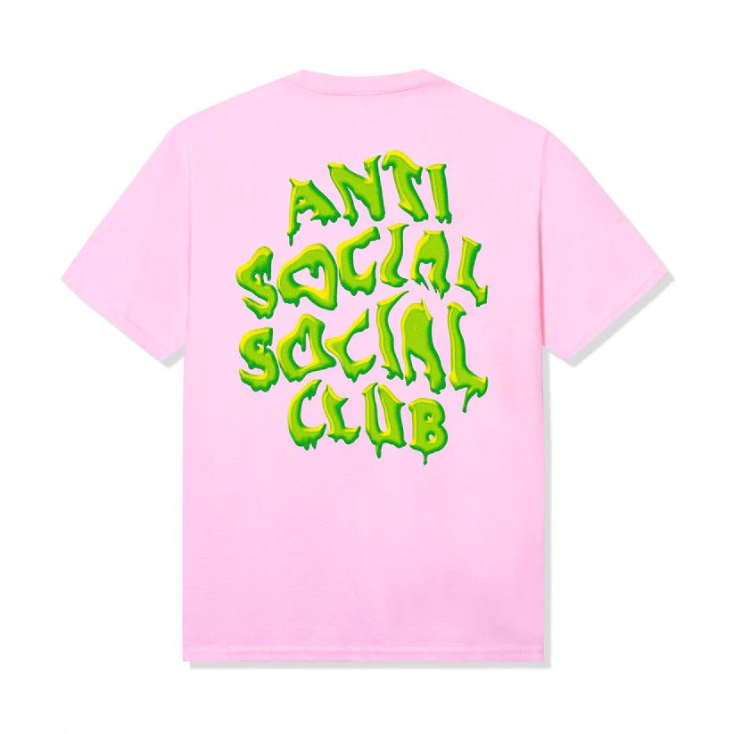Anti Social Social Club Melt Away Pink Tee ASSC DS