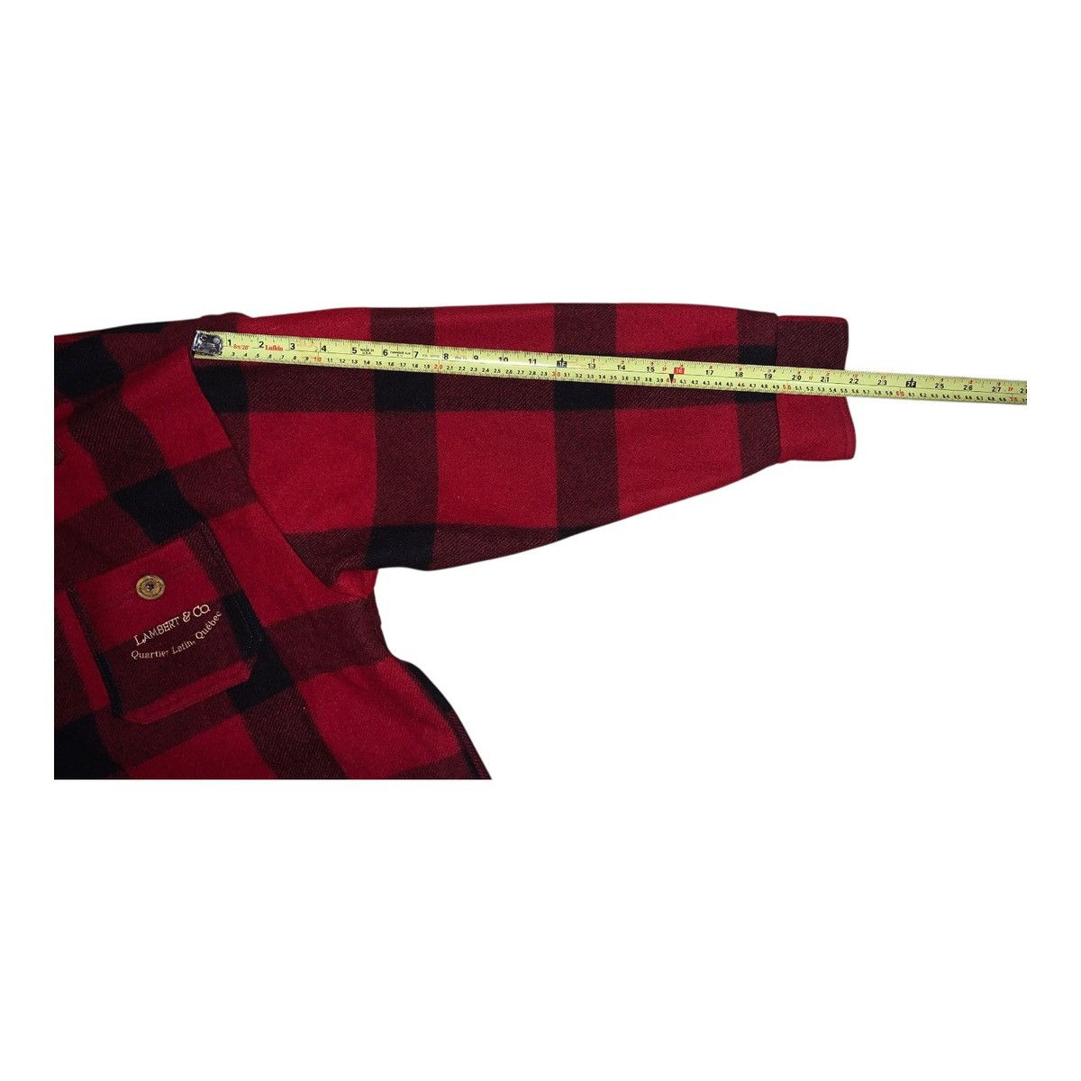 Other RARE Quebec LAMBERT & CO Men’s Medium Red Black Buffalo Size US M / EU 48-50 / 2 - 5 Thumbnail