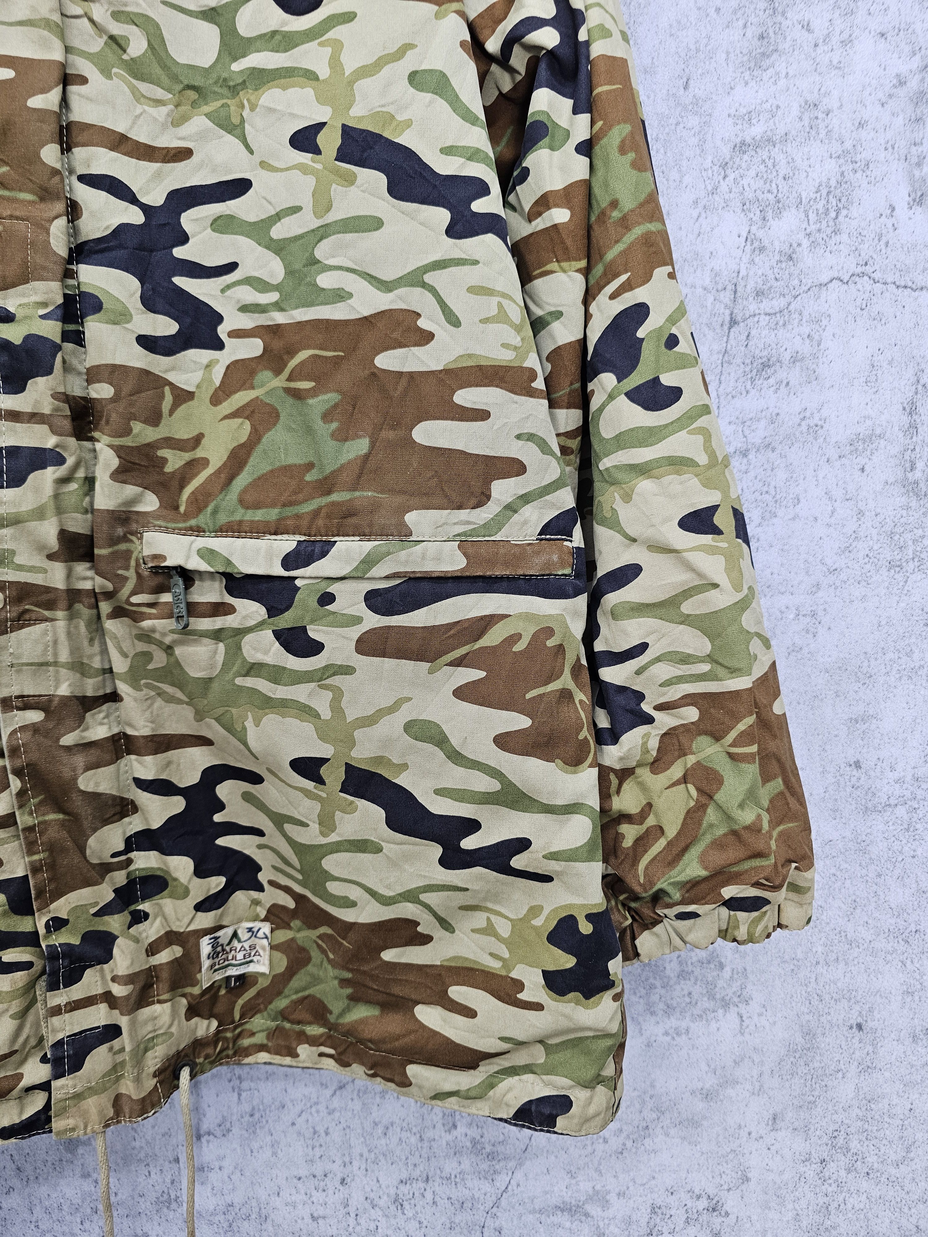 Asics Vtg TARAS BOULBA By Asics Camouflage Revesible Jacket J0086 Size US L / EU 52-54 / 3 - 7 Thumbnail