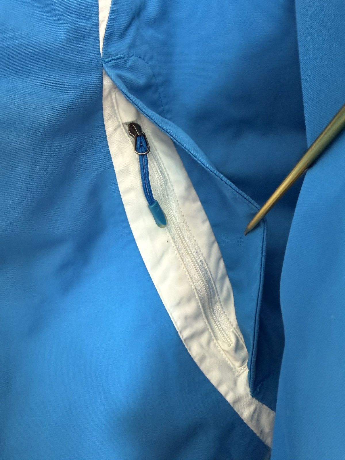 The North Face The North Face VINTAGE Hyvent Triclimate 3 in 1 Cyan/White Jacket Size L / US 10 / IT 46 - 5 Thumbnail