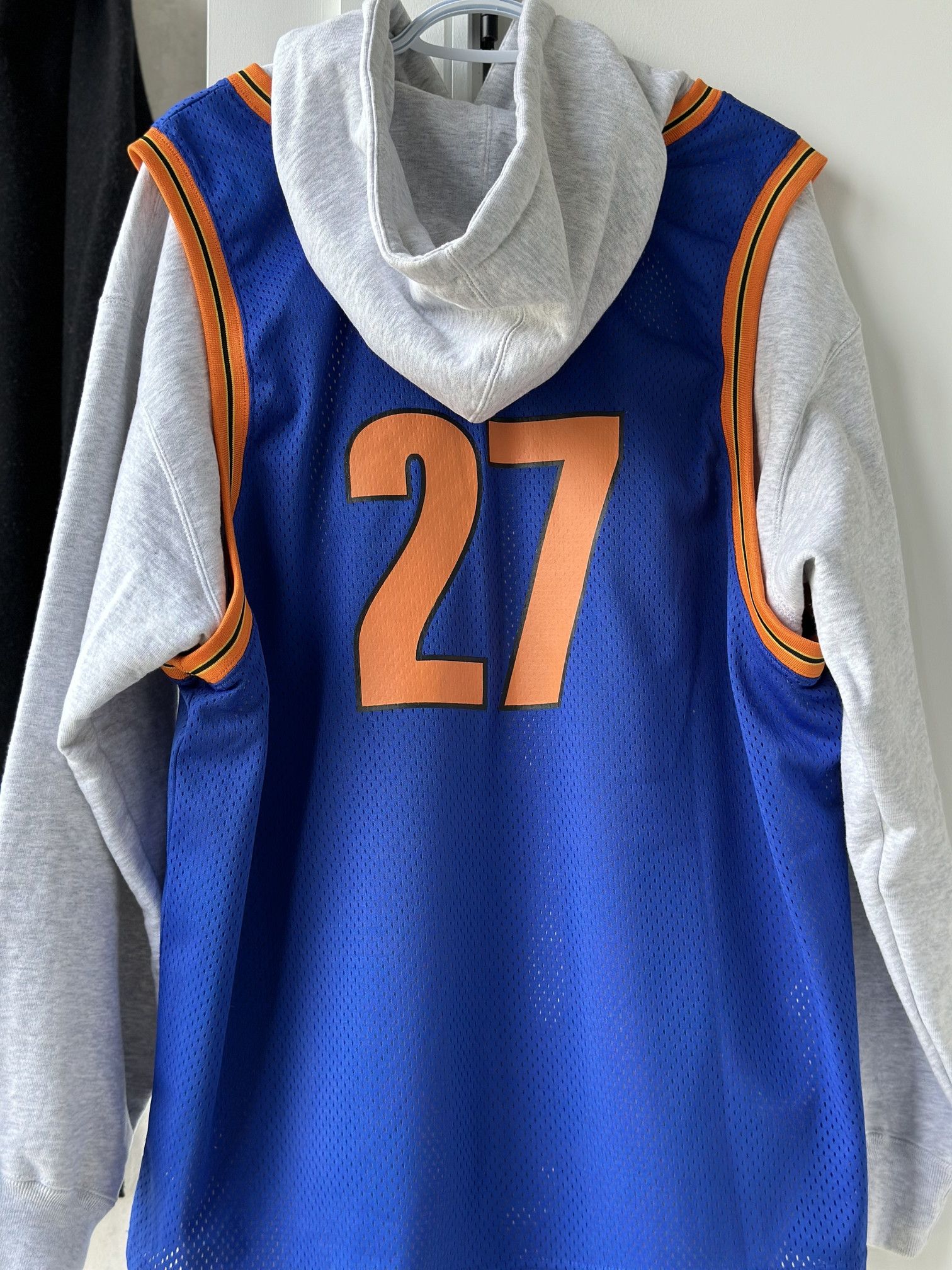 Supreme Supreme Basketball Jersey Hoodie Size US L / EU 52-54 / 3 - 2 Thumbnail