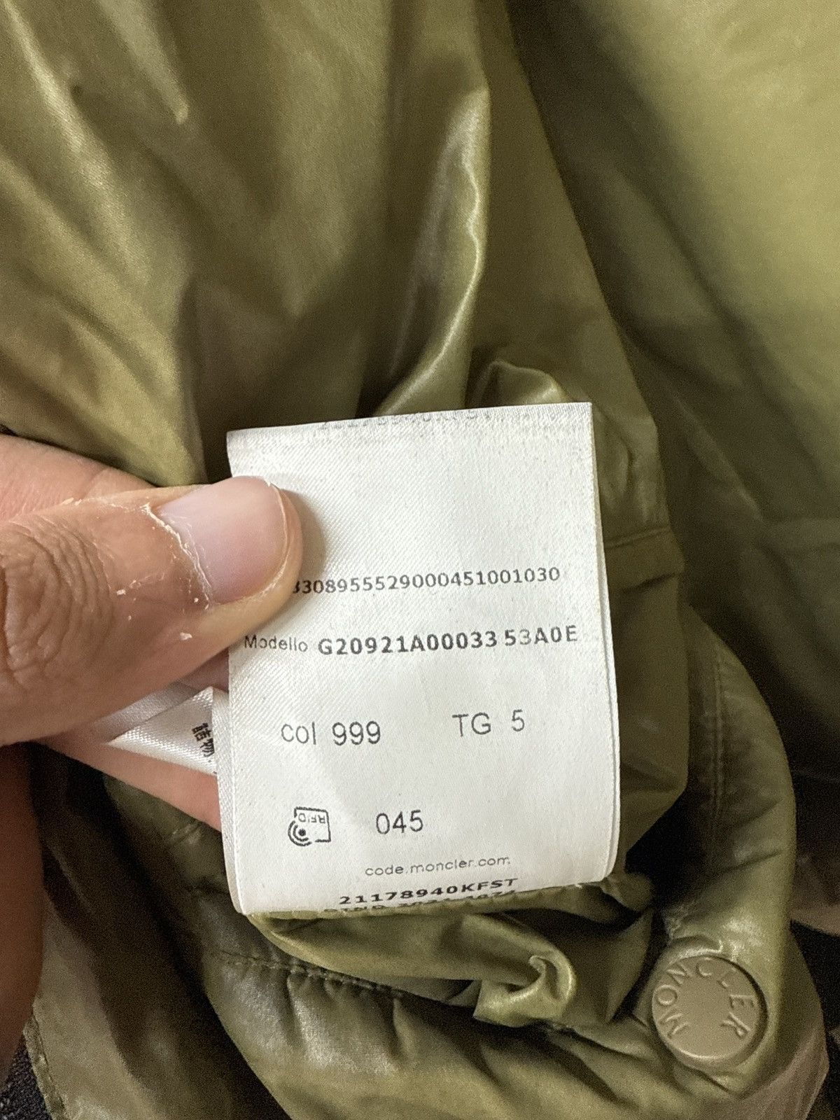 Moncler Moncler Giubbotto Dervo Jacket Size US L / EU 52-54 / 3 - 14 Thumbnail