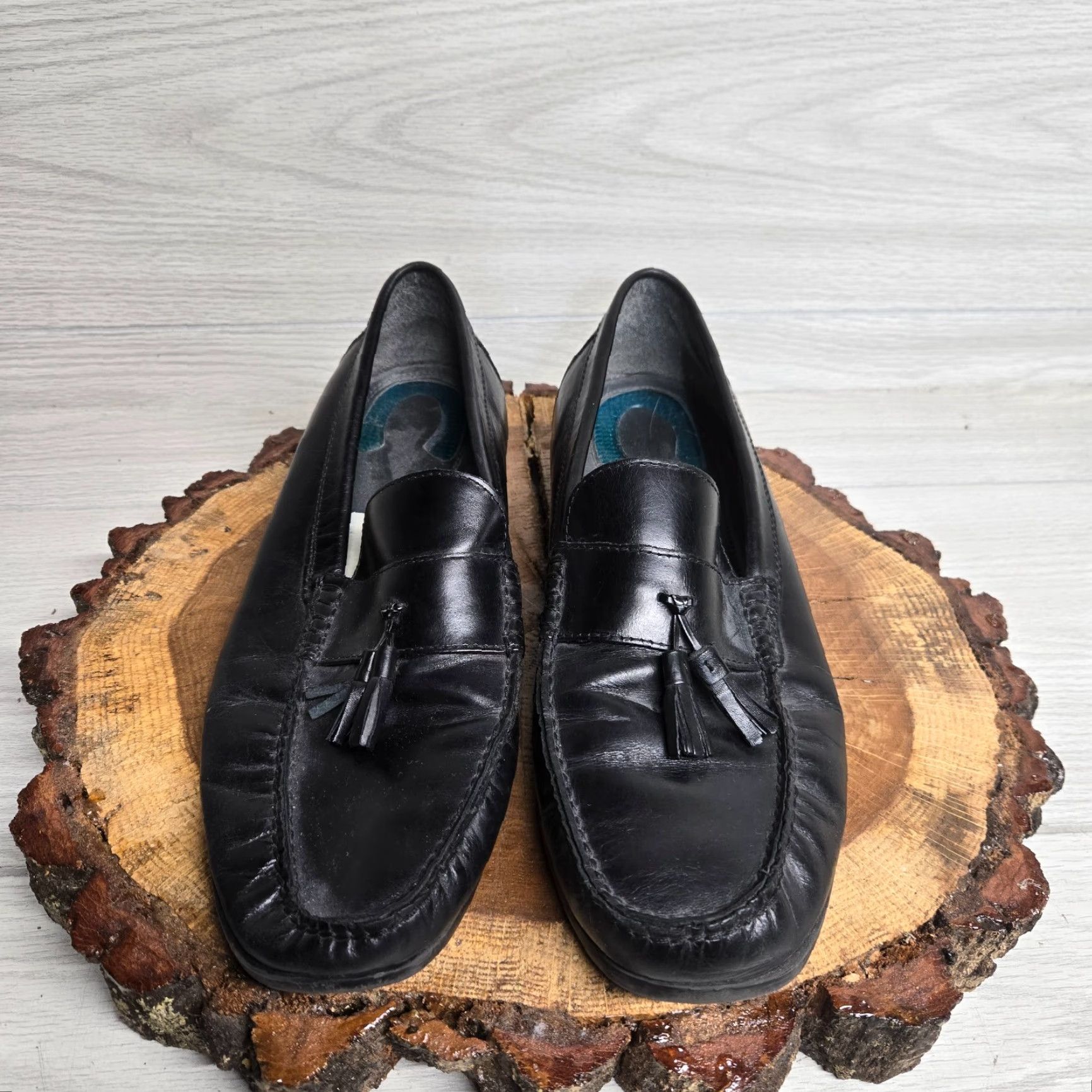 Nunn Bush Nunn Bush Leather Tasseled Loafer Dress Shoe Adult Men's Size 13M Black Size US 13 / EU 46 - 2 Thumbnail
