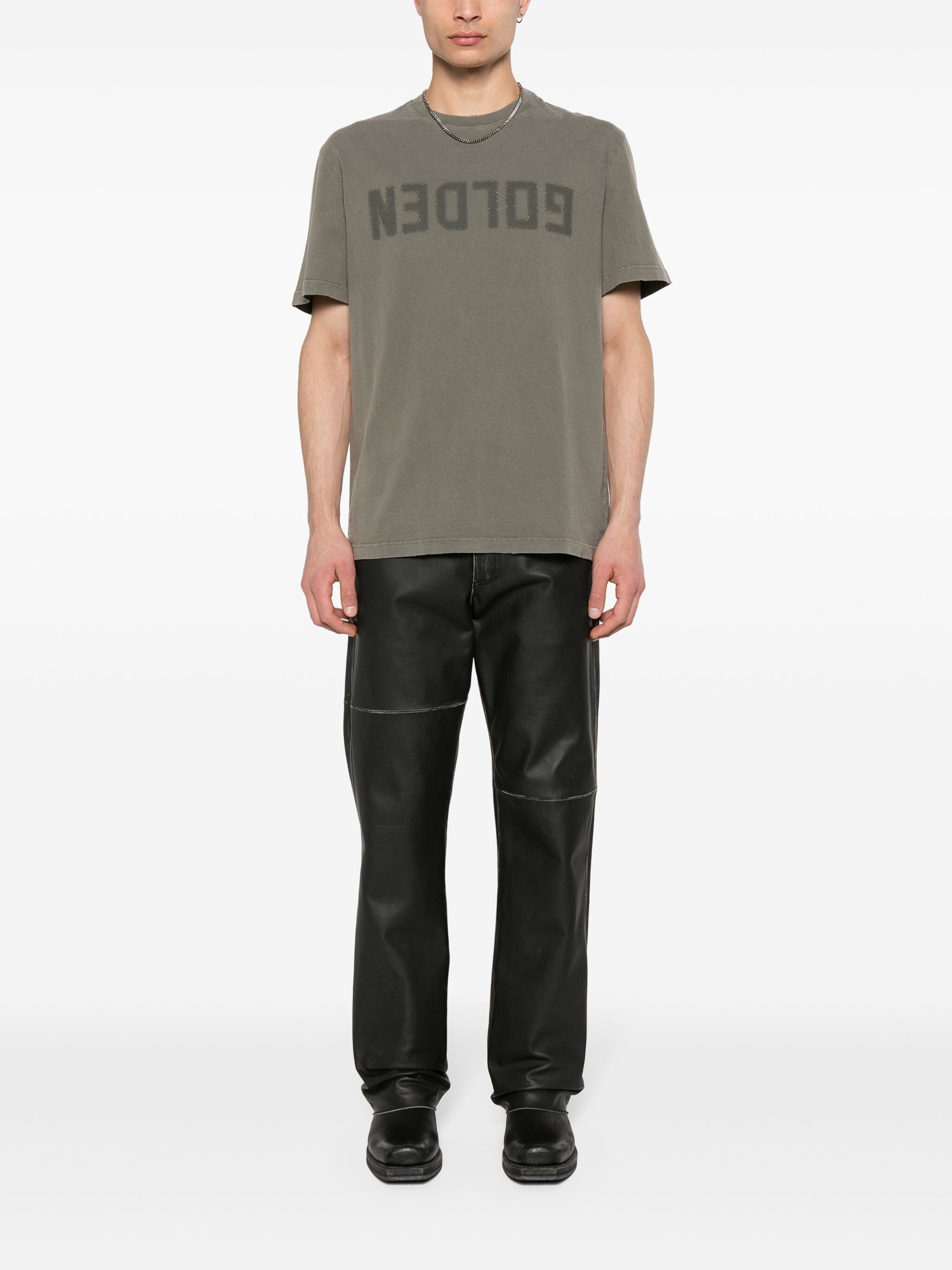 Golden Goose o1s22i1n1224 T-Shirt in Green Size US L / EU 52-54 / 3 - 5 Thumbnail