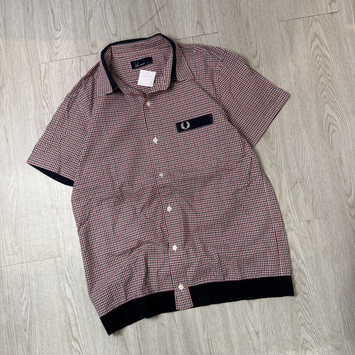 Fred Perry FRED PERRY gingham check shirt Size US M / EU 48-50 / 2 - 3 Thumbnail