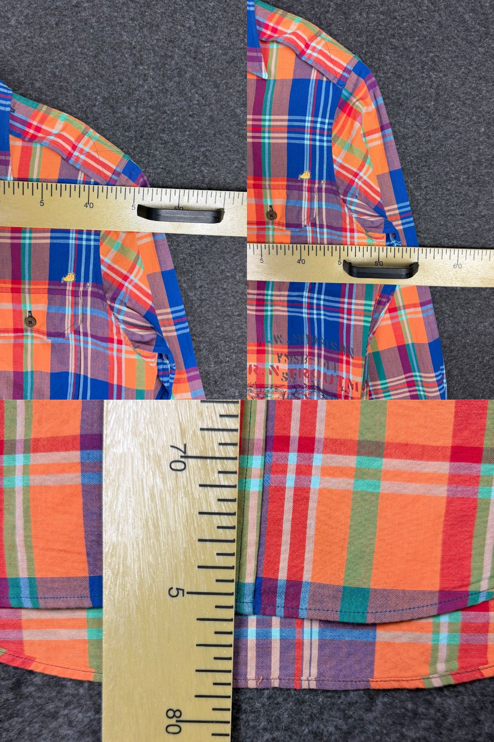 Polo Ralph Lauren SS11 PRL “Expedition” Madras Graphic Shirt - S (Custom Fit) Size US S / EU 44-46 / 1 - 24 Thumbnail