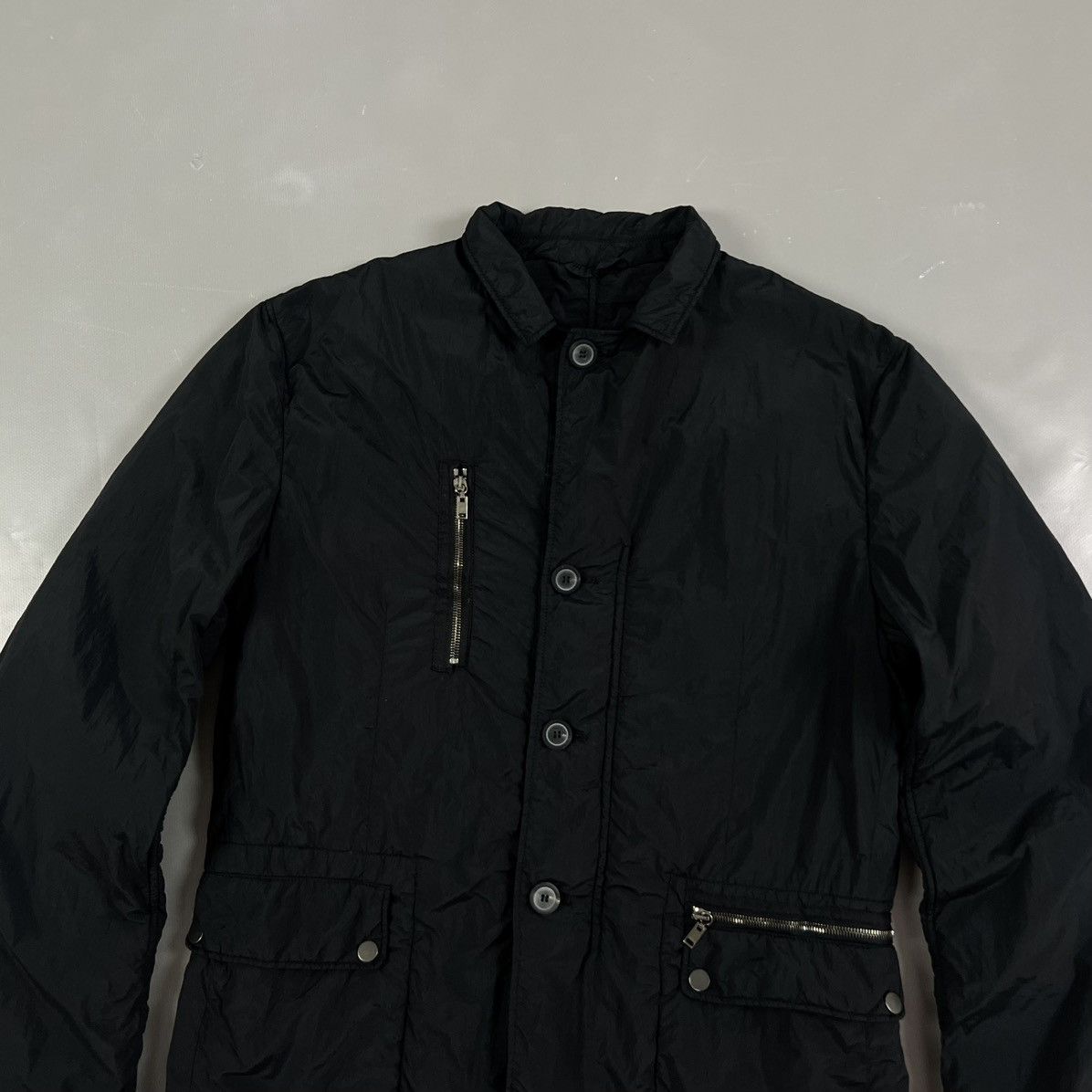 Lanvin Luxury Lanvin Shimmer Polyamide Light Jacket Man Size L Size US L / EU 52-54 / 3 - 5 Thumbnail