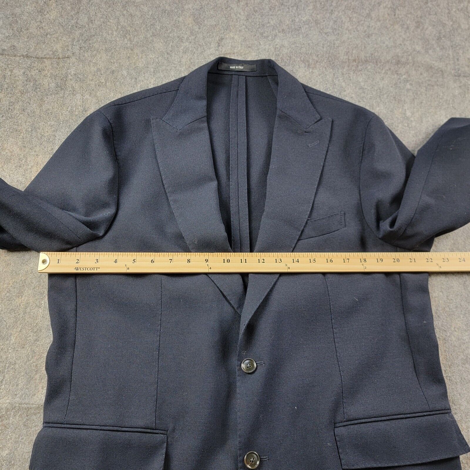 Todd Snyder Todd Snyder Wool Peak Lapel Hopsack Sport Coat Size 42R - 5 Thumbnail