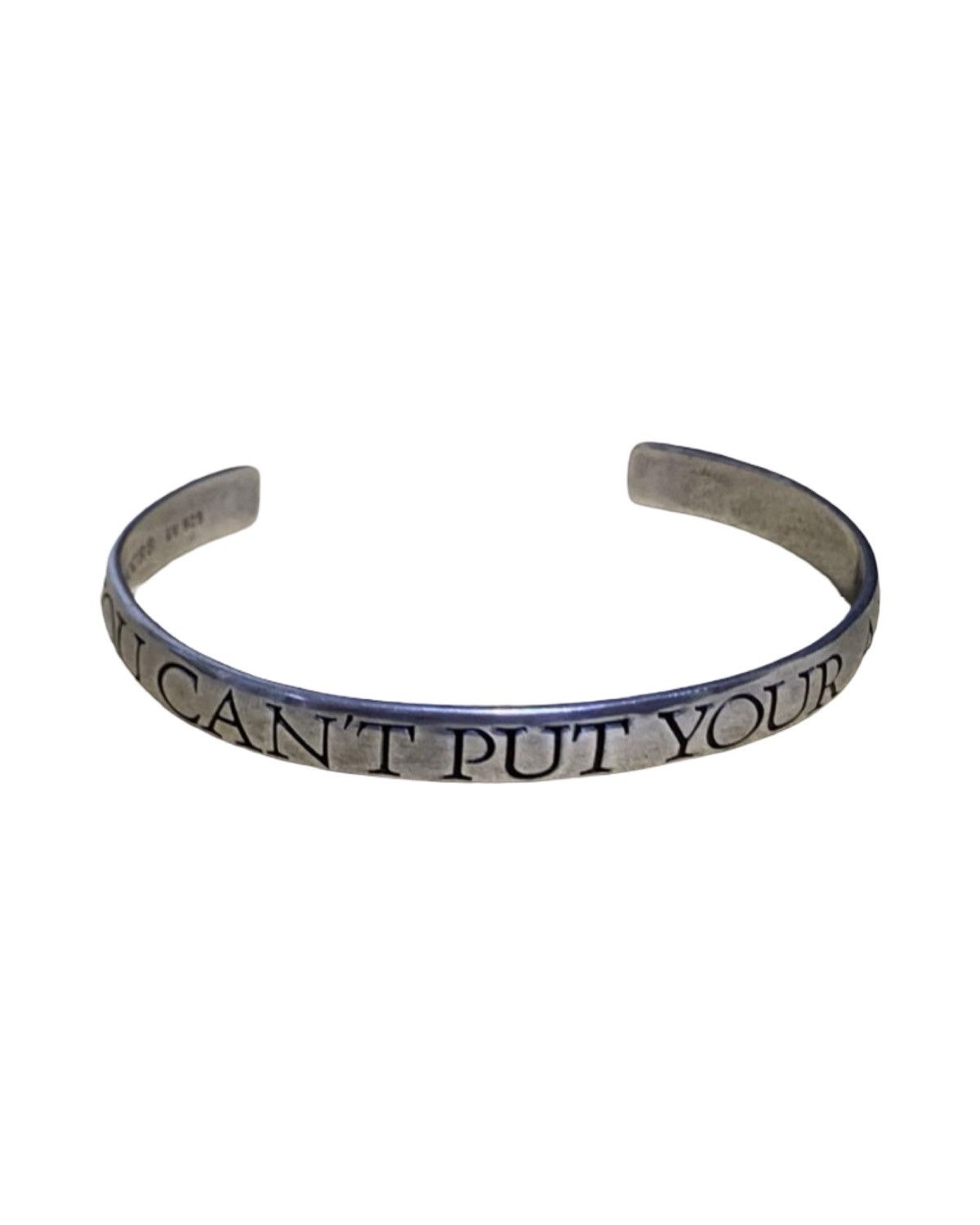 Hysteric Glamour SV 925 Silver Bangle Bracelet Size ONE SIZE - 1 Thumbnail