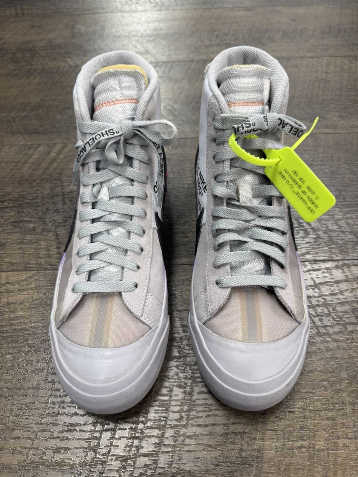 Nike × Off-White Serena Williams Blazer Studio Mid ‘Queen’ (10) Size US 10 / EU 43 - 4 Thumbnail