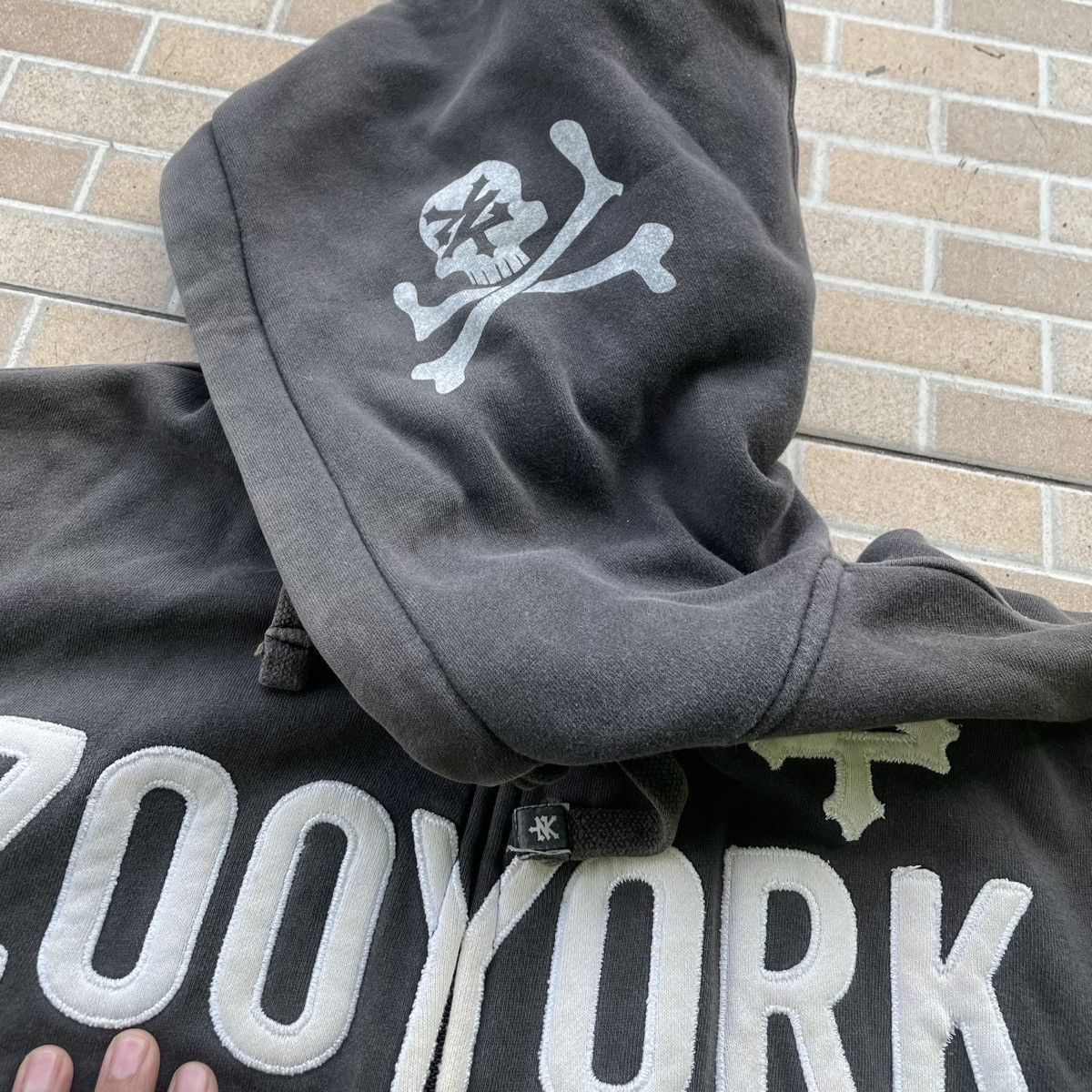 Zoo York Zoo York Faded Zip-Hoodie Vintage Size US M / EU 48-50 / 2 - 5 Thumbnail