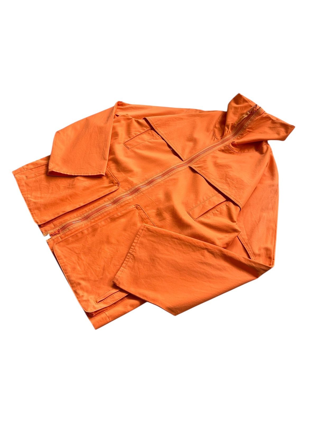 Krizia Uomo 00’s EVEX By Krizia high-neck parka zipper jacket Size US M / EU 48-50 / 2 - 4 Thumbnail
