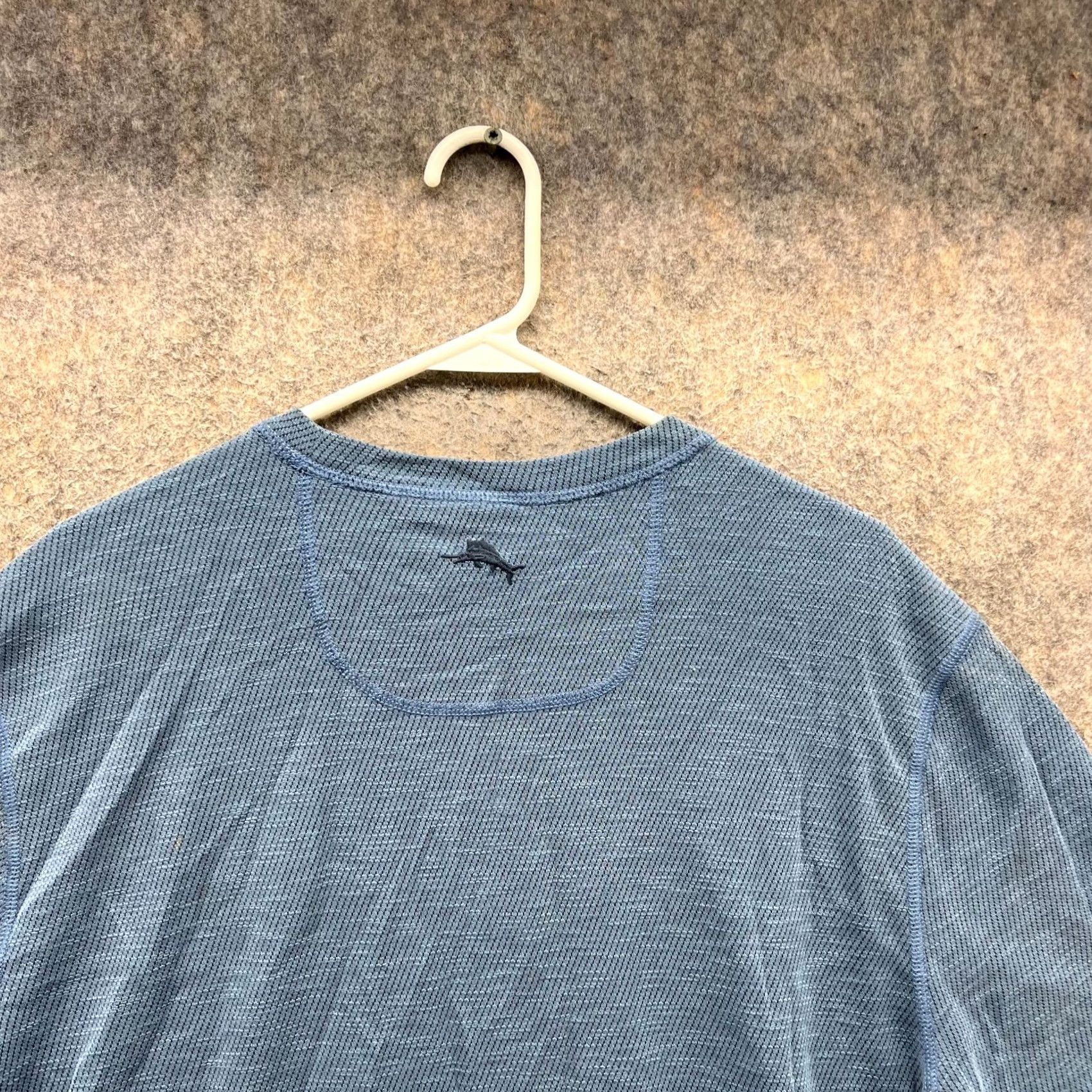 Tommy Bahama Tommy Bahama Shirt Men XL Blue Short Sleeve Crew Neck Cotton Logo Size US XL / EU 56 / 4 - 3 Thumbnail