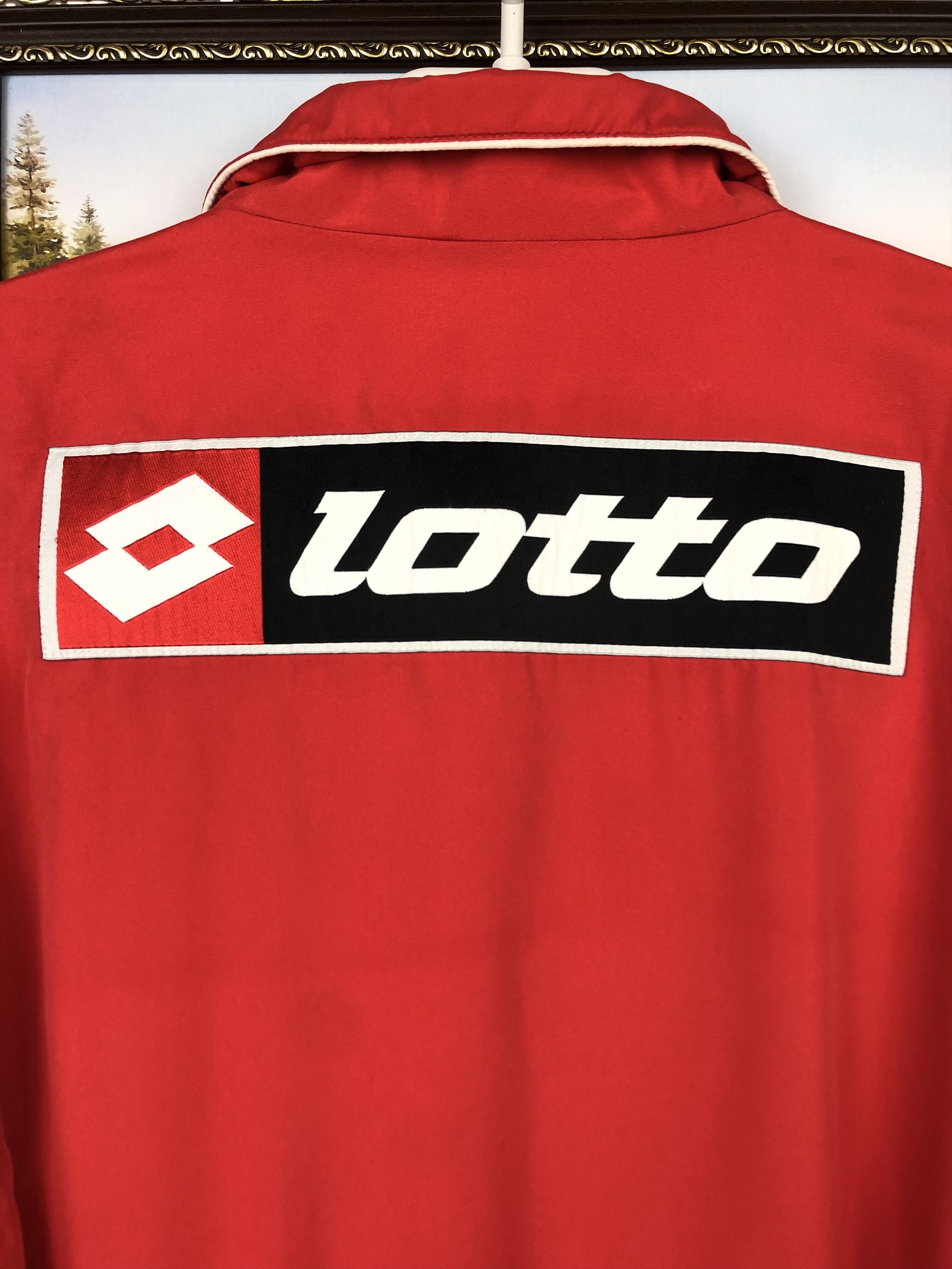 Lotto Sport Vintage Dynamo Bucharest Bucuresti Football Jacket Soccer Size US XL / EU 56 / 4 - 13 Thumbnail
