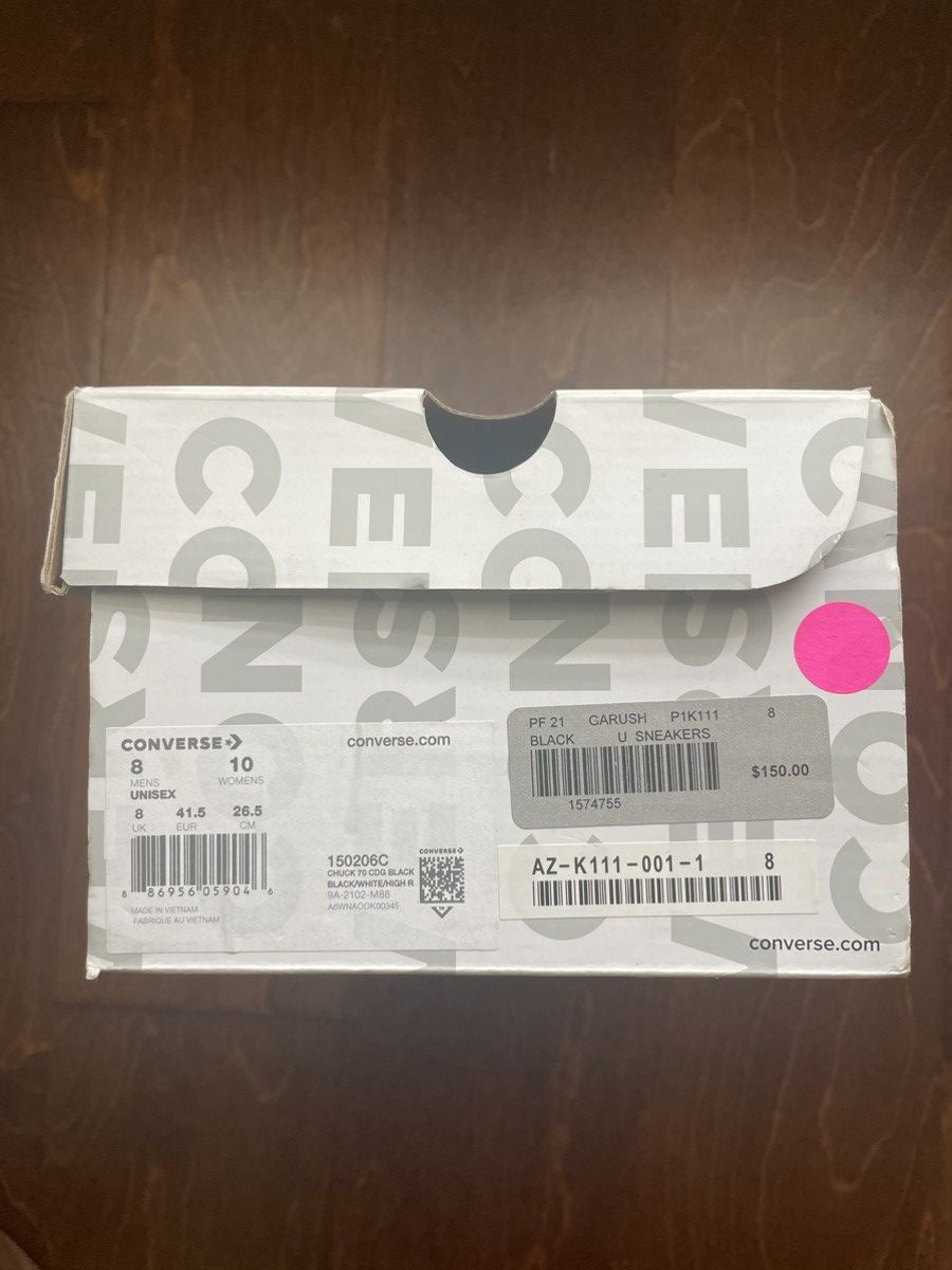 Comme des Garcons × Converse Converse x Comme des Garçons PLAY Size US 8 / EU 41 - 6 Thumbnail