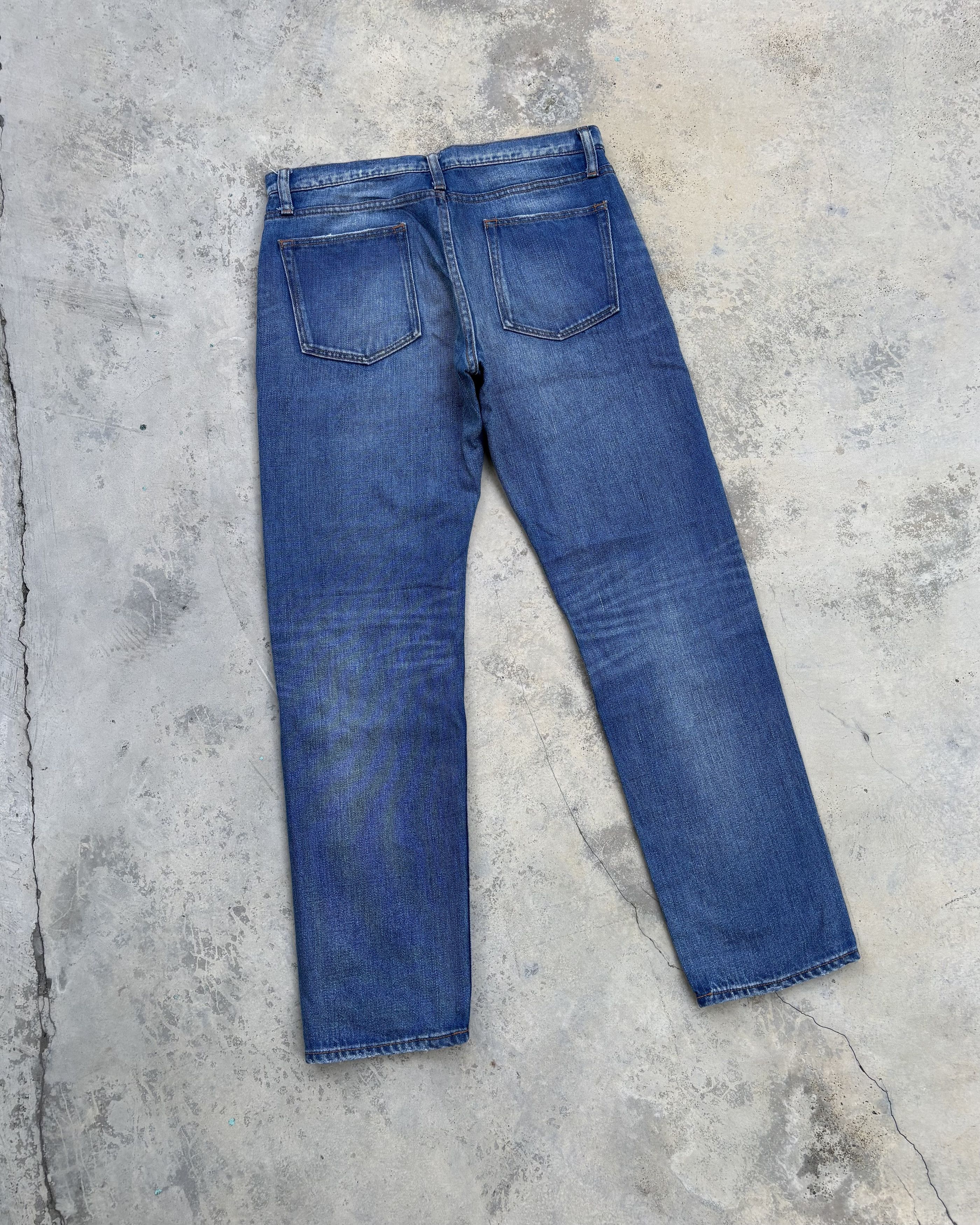 Japanese Brand × Jean × Kapital Vintage Azul By Moussy Patchwork Distressed Denim Jean Size US 31 - 6 Thumbnail