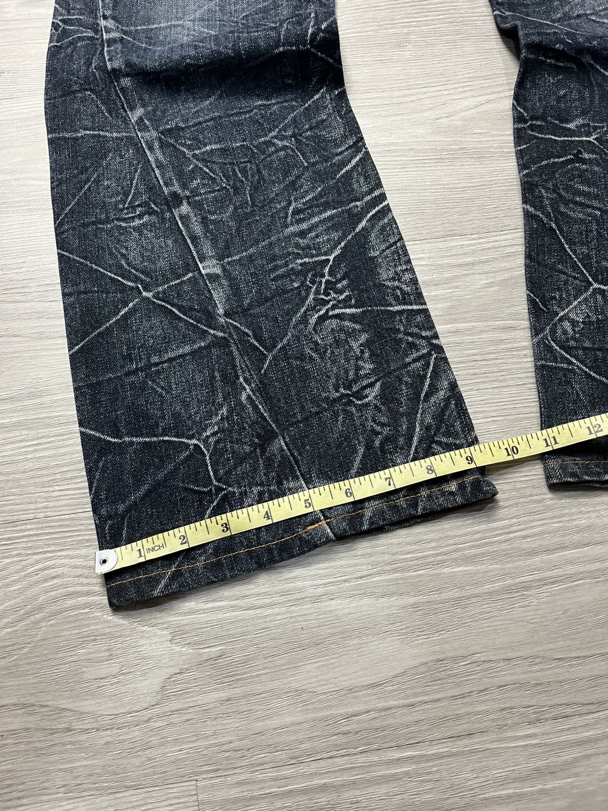 Hysteric Glamour Y2k Nylaus ifsixwasnine Faded Bootcut Denim Pants Size US 32 / EU 48 - 12 Thumbnail