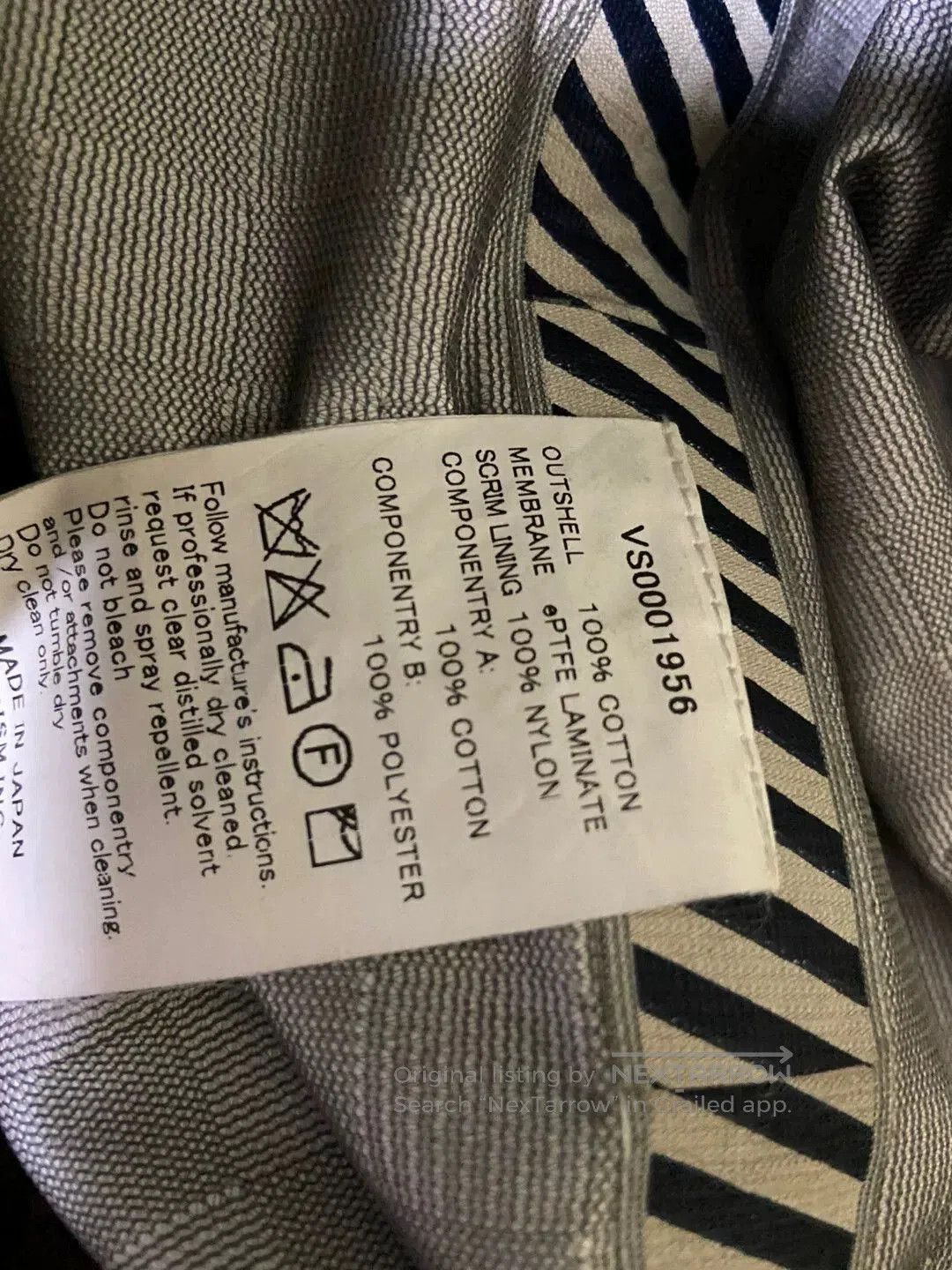 Visvim visvim hadrian 3L gore tex parka. Size US S / EU 44-46 / 1 - 7 Thumbnail